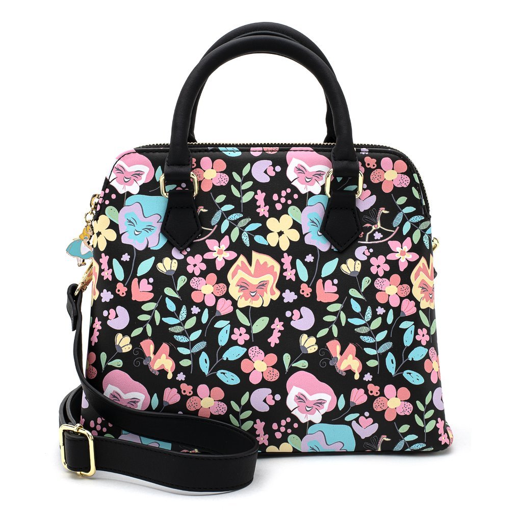 Loungefly X Disney Alice in Wonderland Flowers Cross Body Handbag - GeekCore