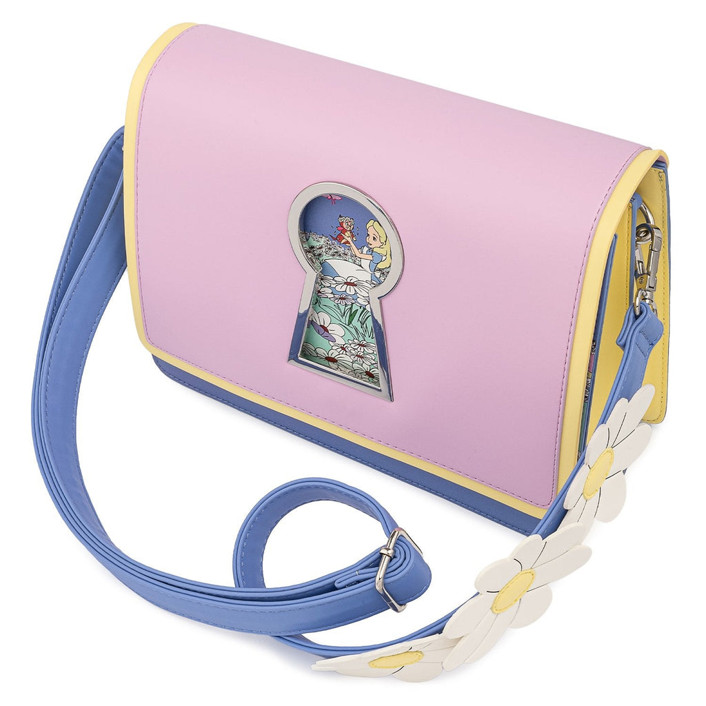 Disney Loungefly Alice 2024 in Wonderland Keyhole Crossbody