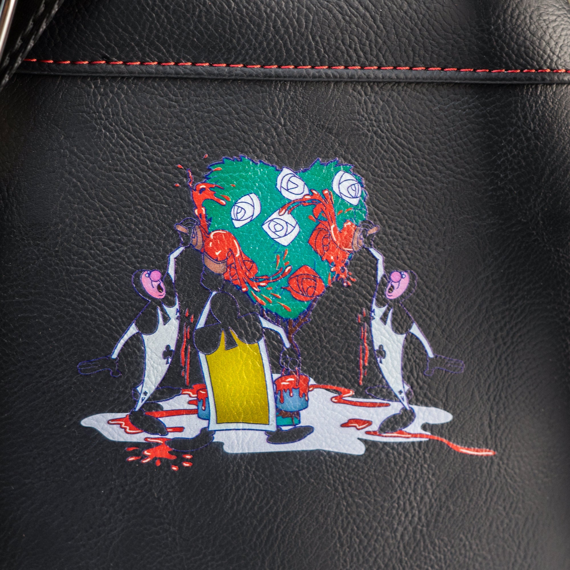 Loungefly x Disney Alice in Wonderland Queen of Hearts Castle Mini Backpack - GeekCore