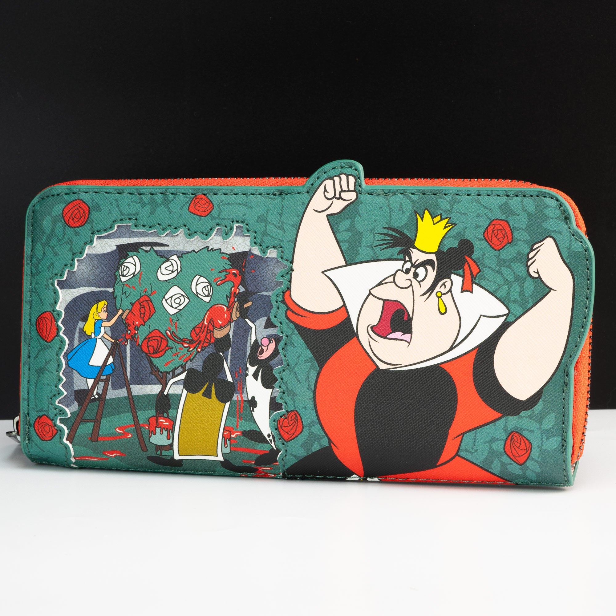 Loungefly x Disney Alice in Wonderland Queen of Hearts Purse - GeekCore