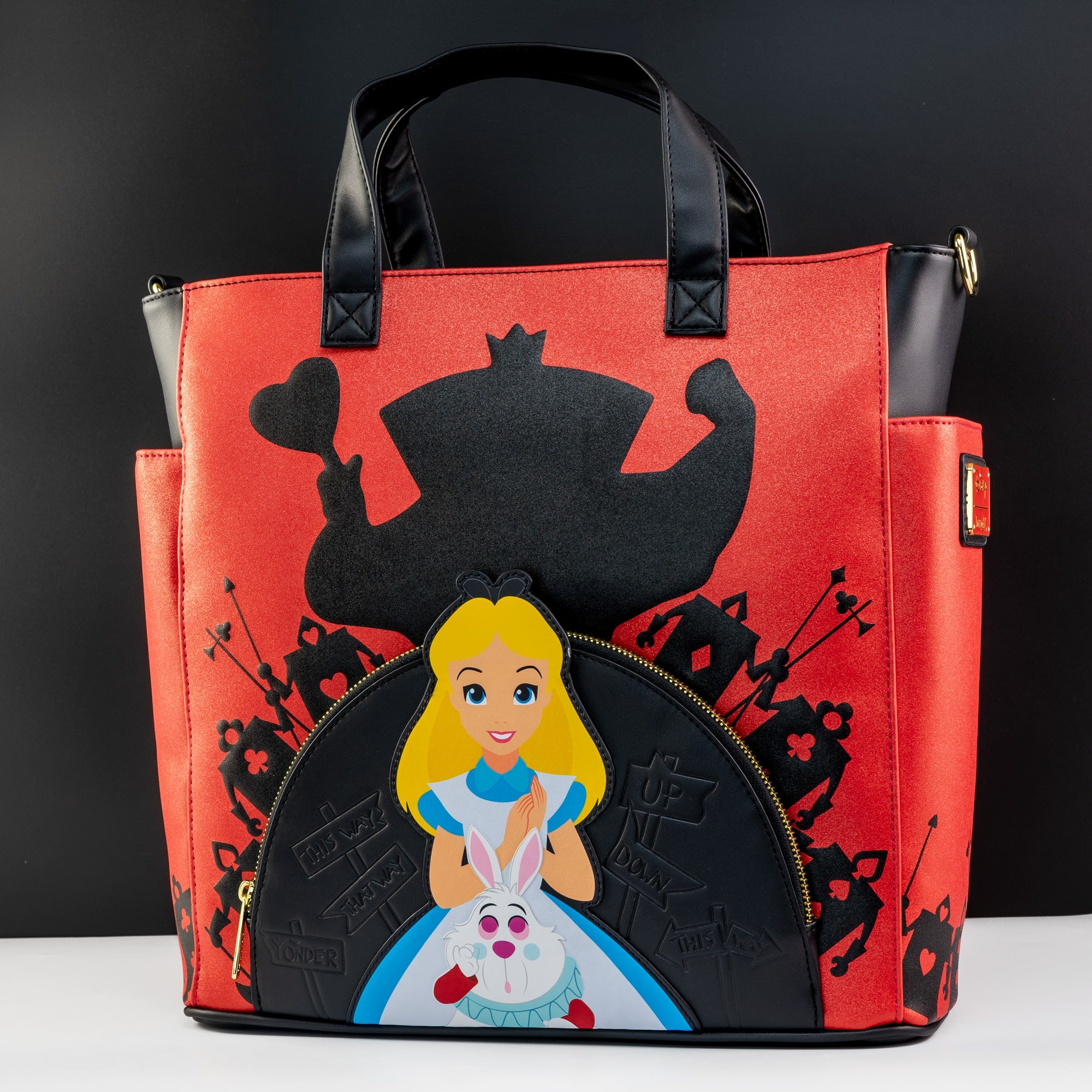 Loungefly alice in wonderland tote best sale