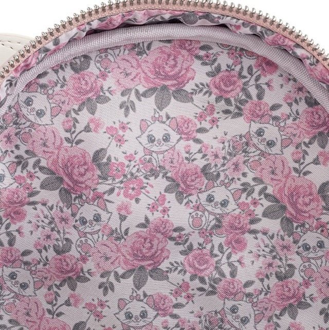 Loungefly x Disney Aristocats Marie Floral Footsy Mini Backpack - GeekCore