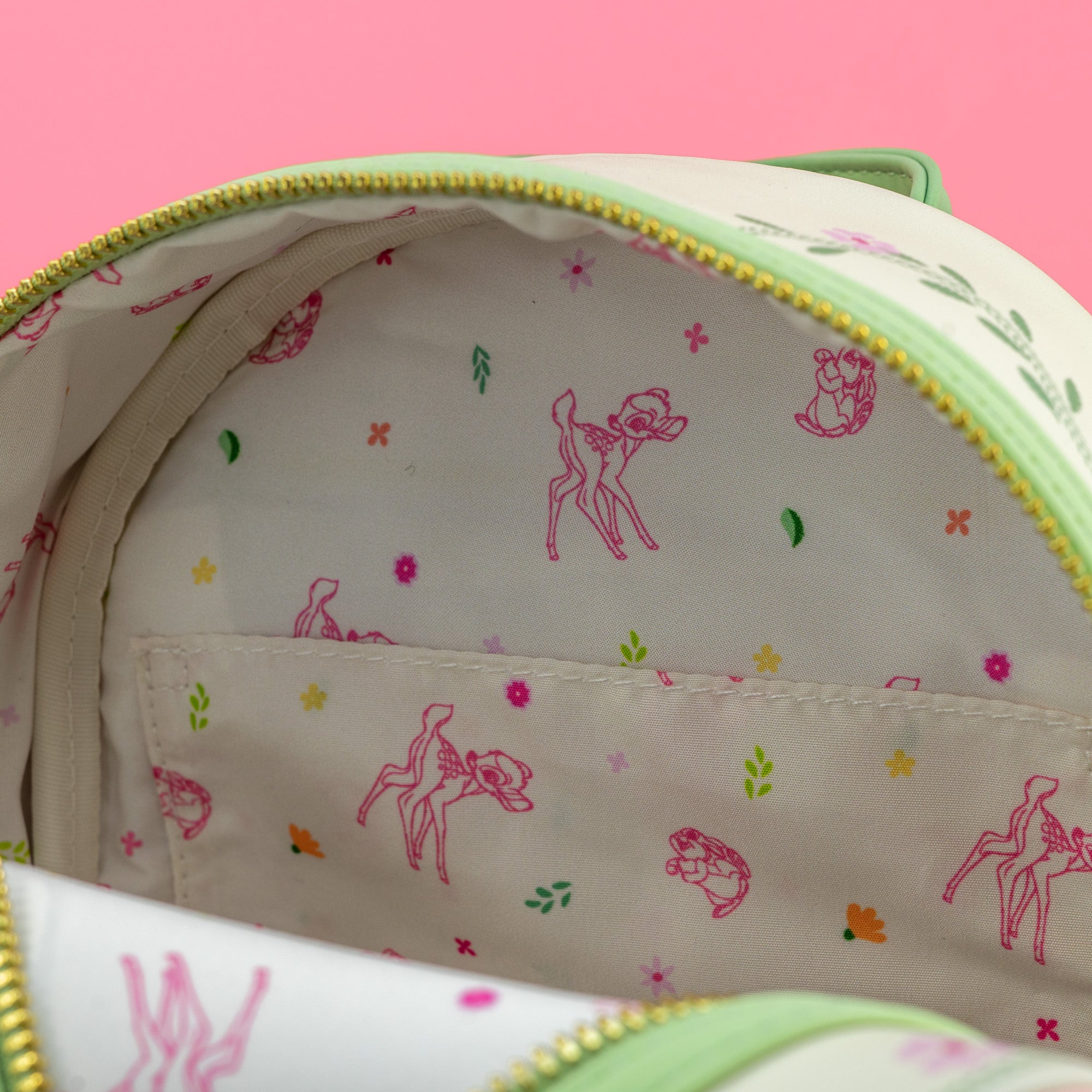 Loungefly x Disney Bambi Spring Time Gingham Mini Backpack - GeekCore