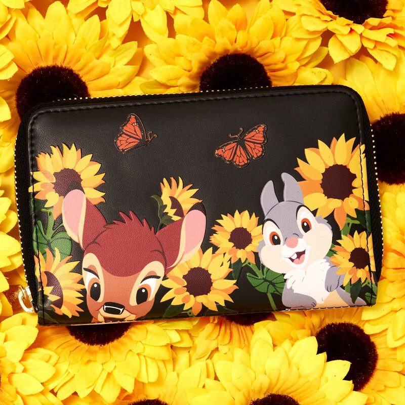 Loungefly x Disney Bambi Sunflower Friends Wallet - GeekCore