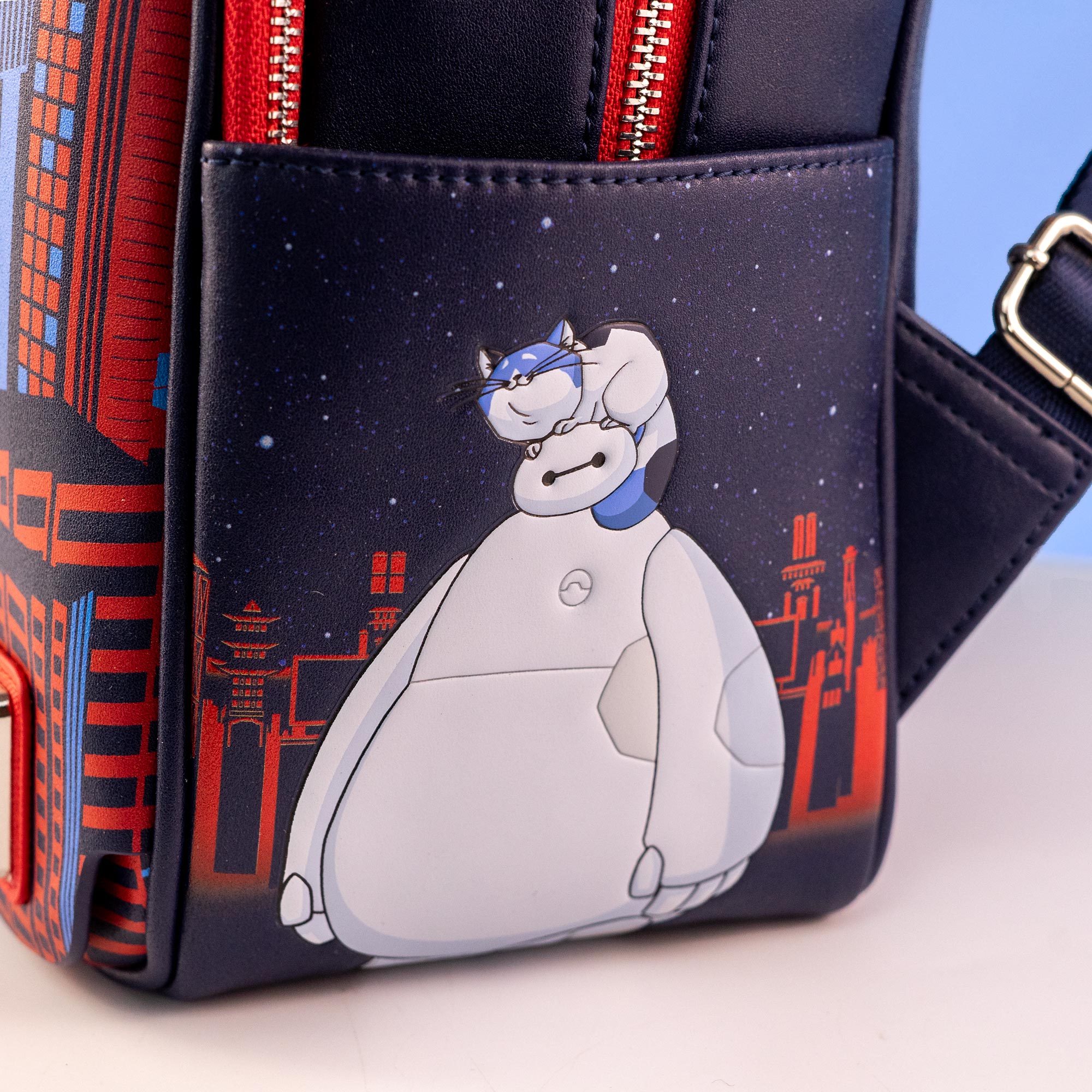 Loungefly x Disney Baymax in the City Mini Backpack - GeekCore