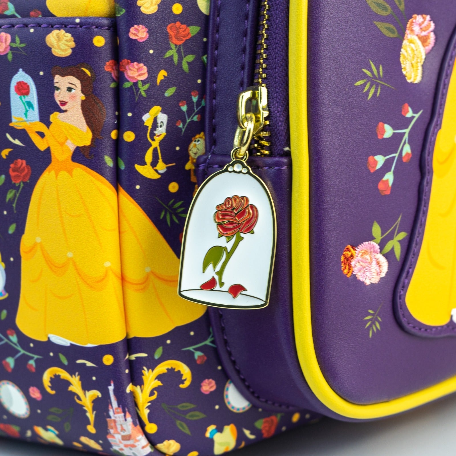 Loungefly x Disney Beauty and The Beast Belle Film Icons Mini Backpack - GeekCore