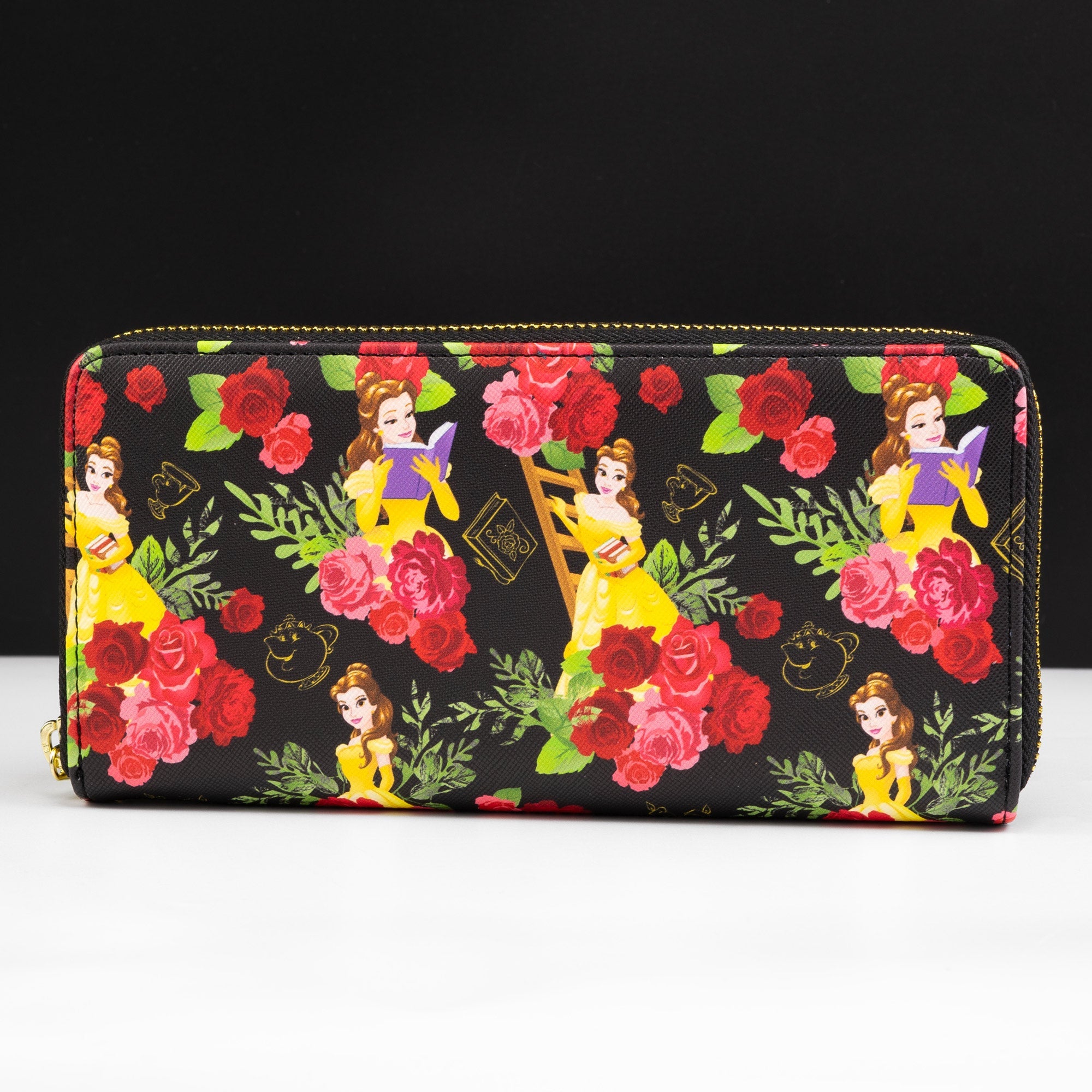 Loungefly x Disney Beauty and the Beast Belle Roses Purse GeekCore