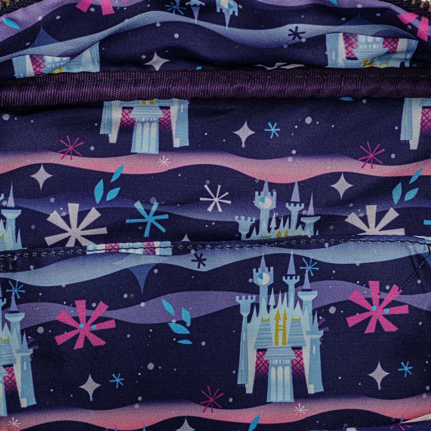 Loungefly x Disney Cinderella Castle Crossbody Handbag - GeekCore