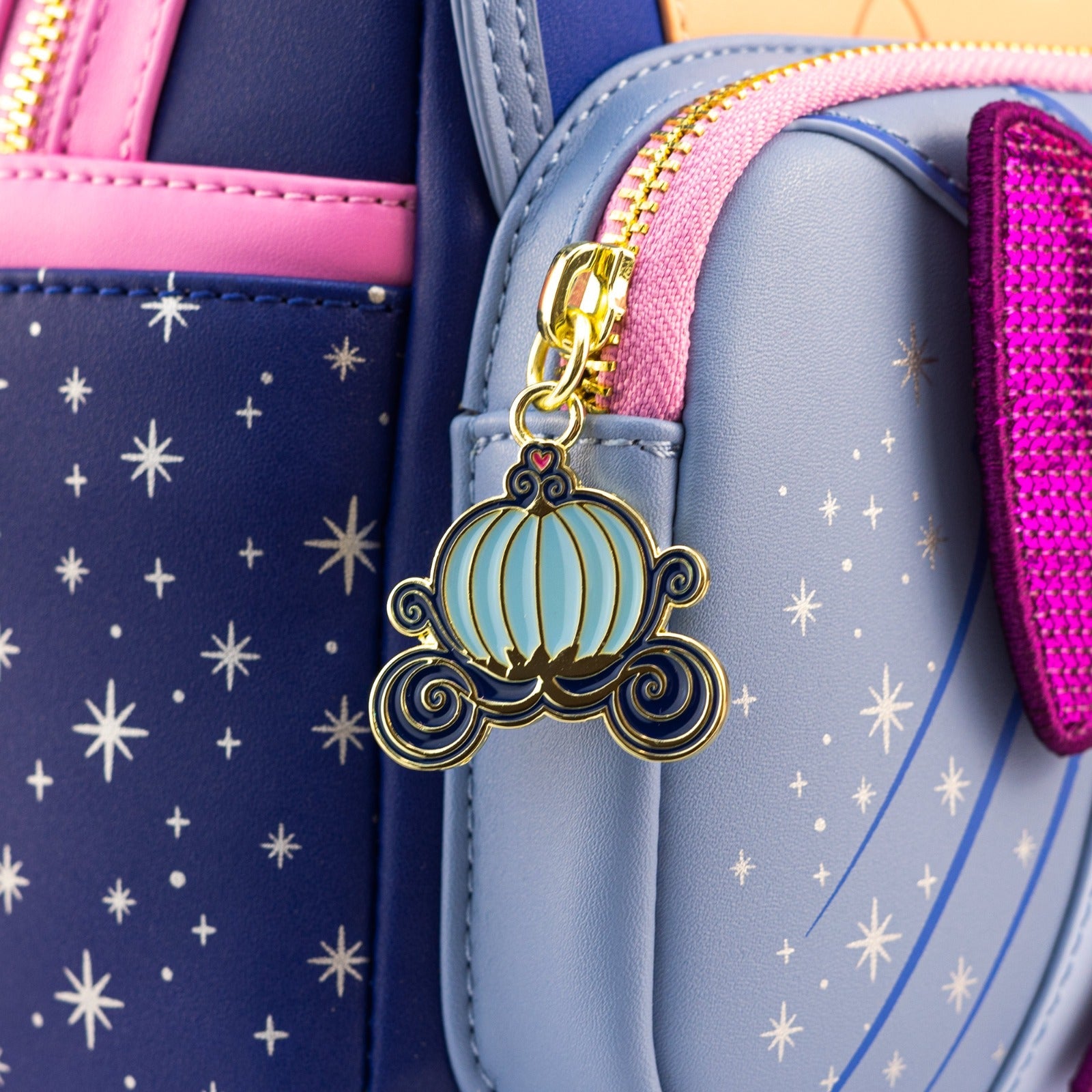 Loungefly x Disney Cinderella Fairy Godmother Cosplay Mini Backpack - GeekCore