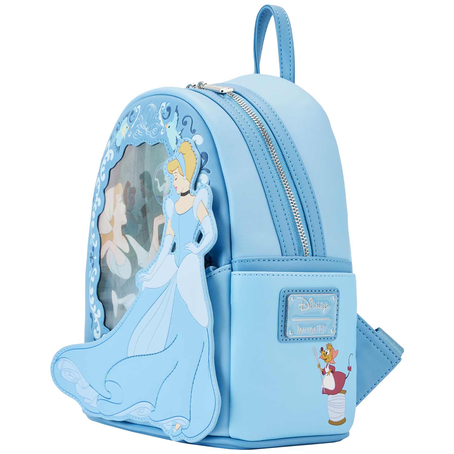 Loungefly x Disney Cinderella Lenticular Mini Backpack - GeekCore