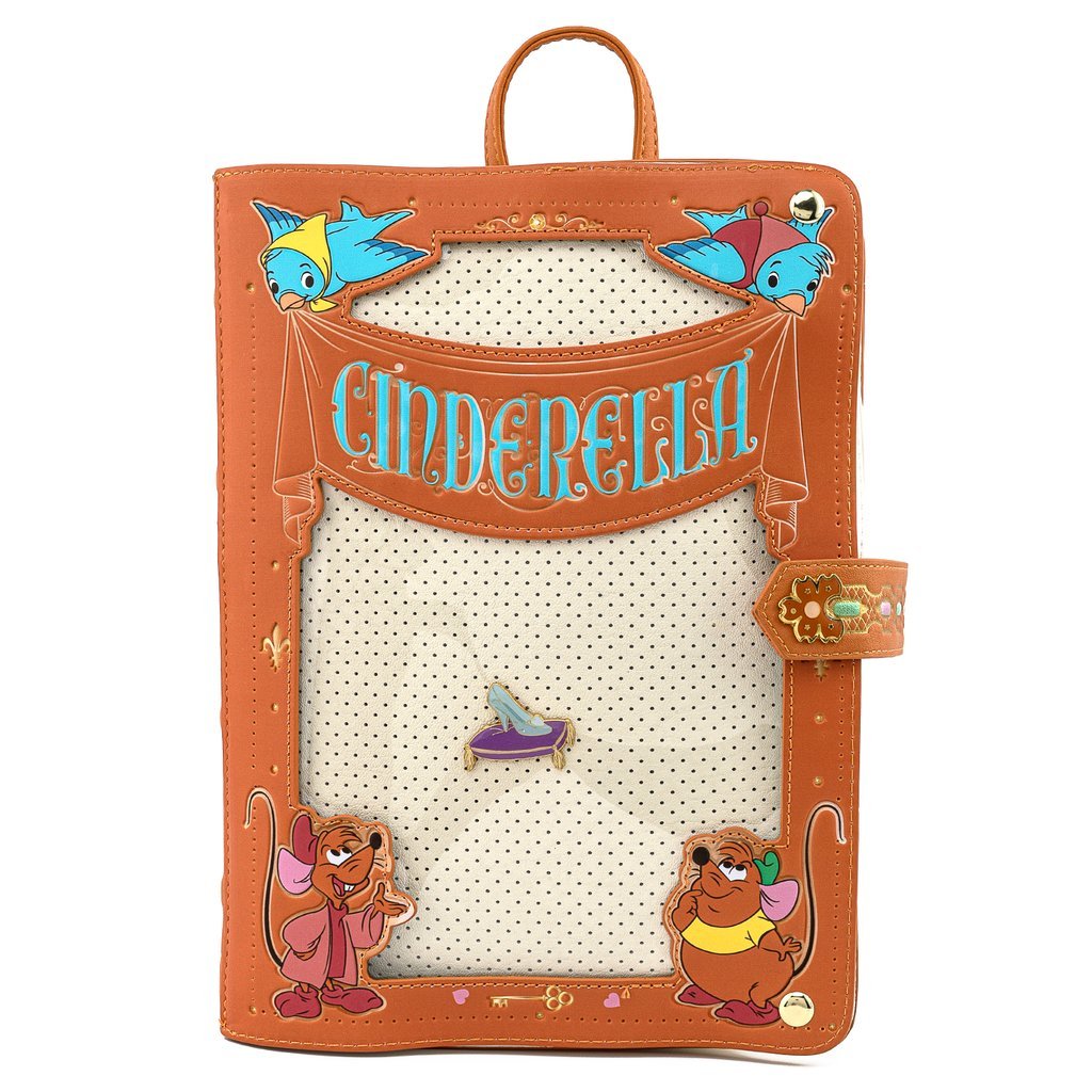 Loungefly x Disney Cinderella Pin Trader Backpack - GeekCore