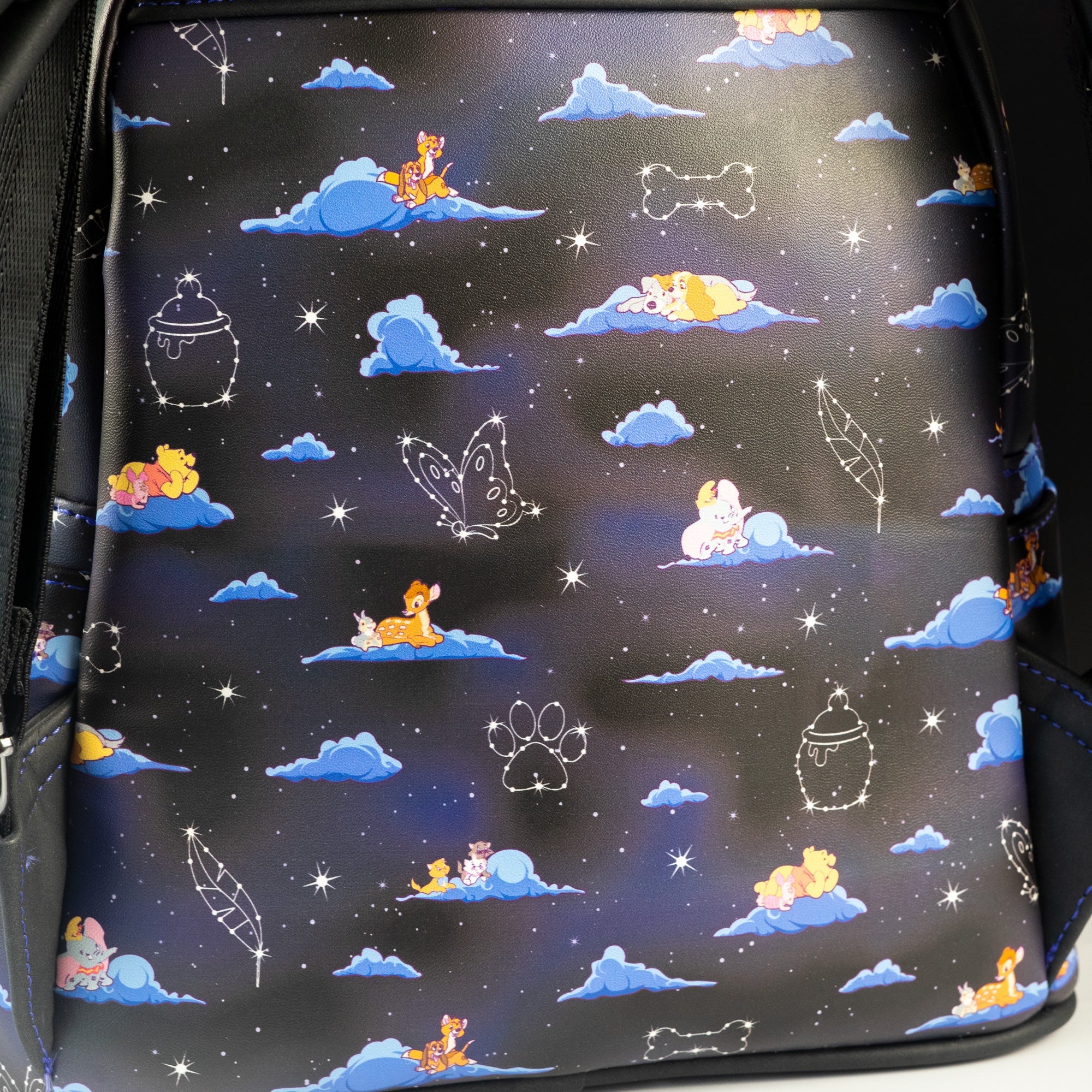 Loungefly x Disney Classic Clouds All Over Print Mini Backpack - GeekCore