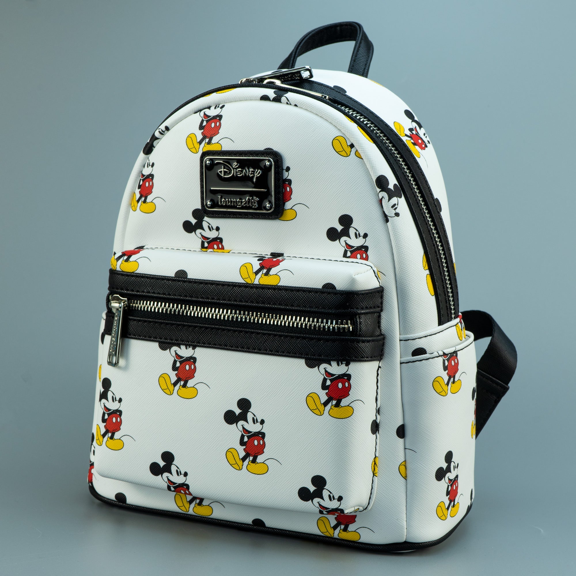 Loungefly x Disney Classic Mickey Print Mini Backpack - GeekCore