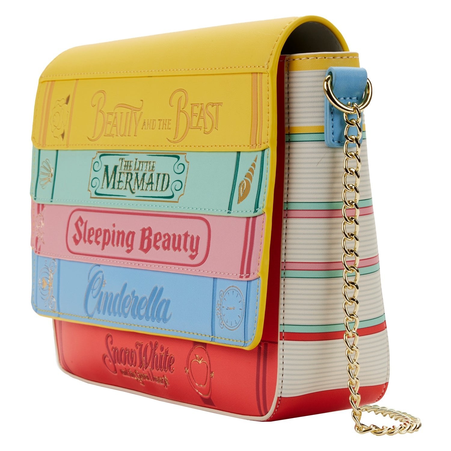 Loungefly x Disney Classic Princess Books Crossbody Bag GeekCore