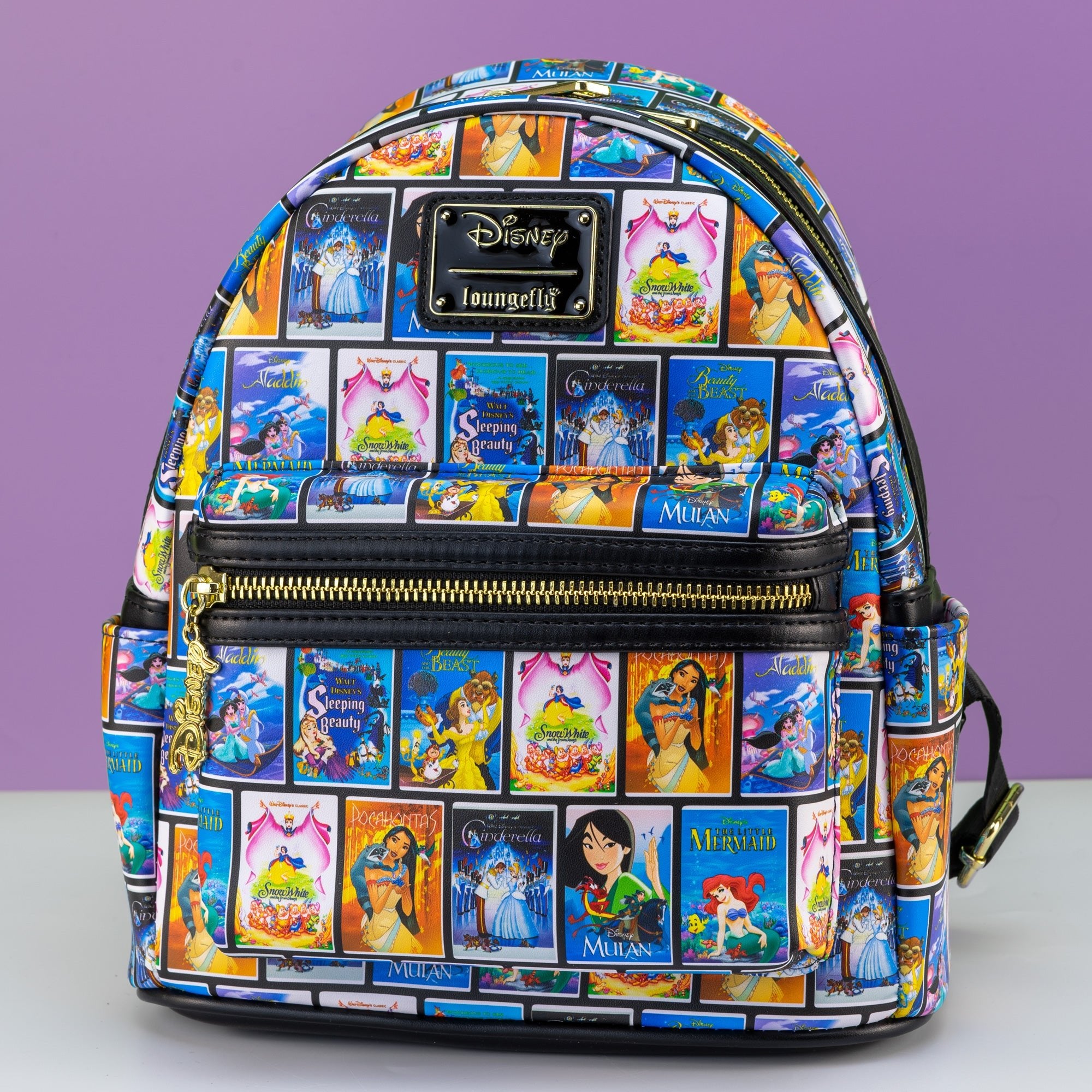 Loungefly x Disney Classic VHS Tape Film Covers Mini Backpack GeekCore