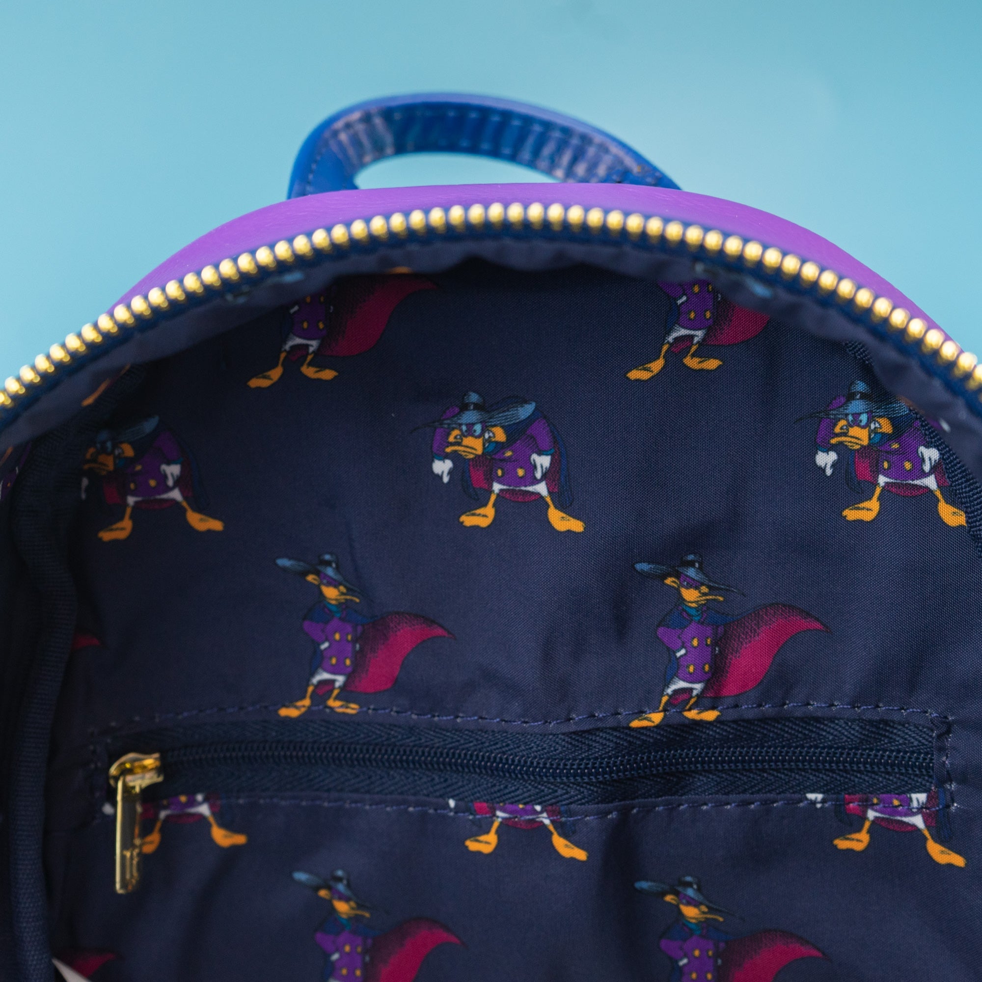 Loungefly x Disney Darkwing Duck Cosplay Mini Backpack - GeekCore