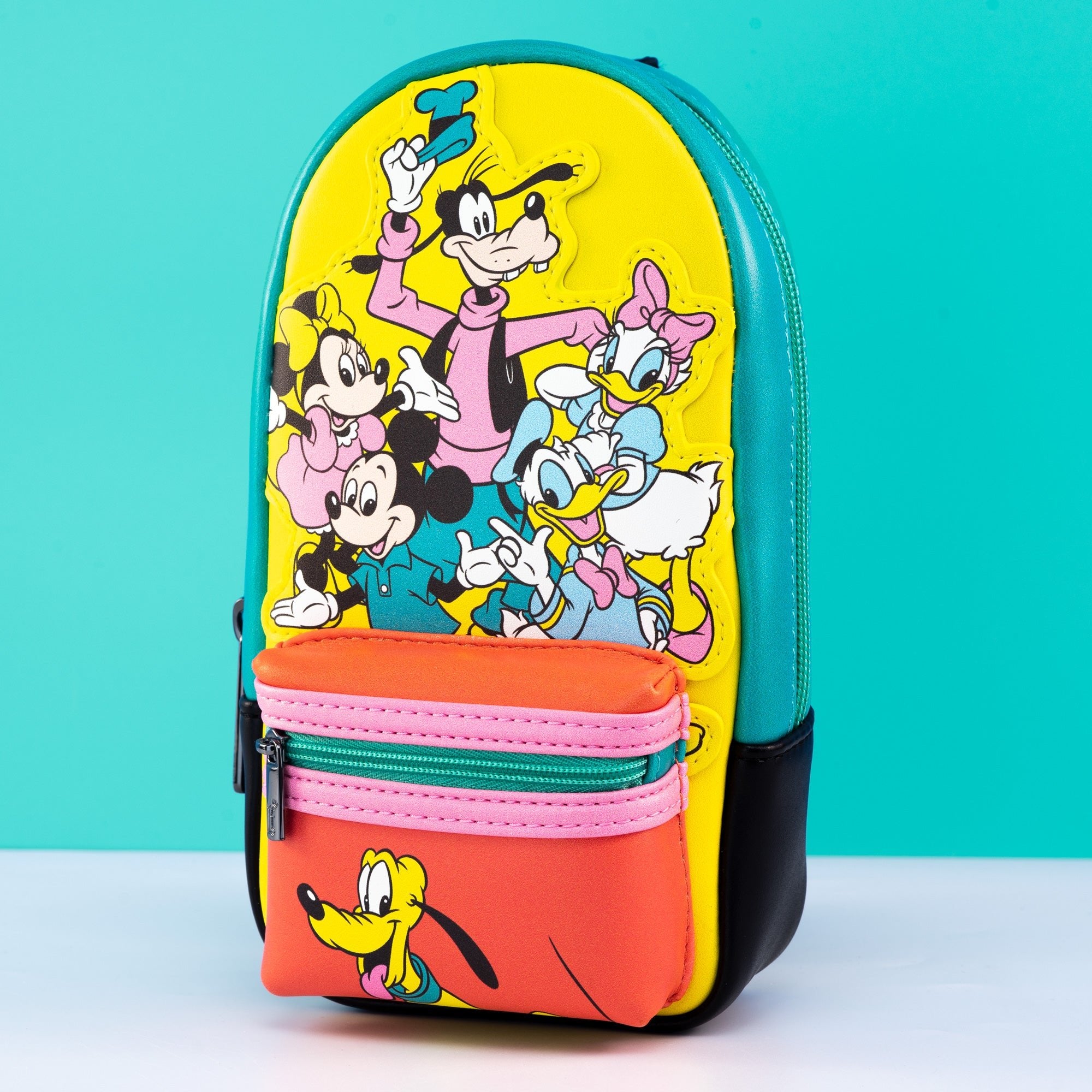 Loungefly x Disney - Disney 100 Mickey and Friends Pencil Case - GeekCore