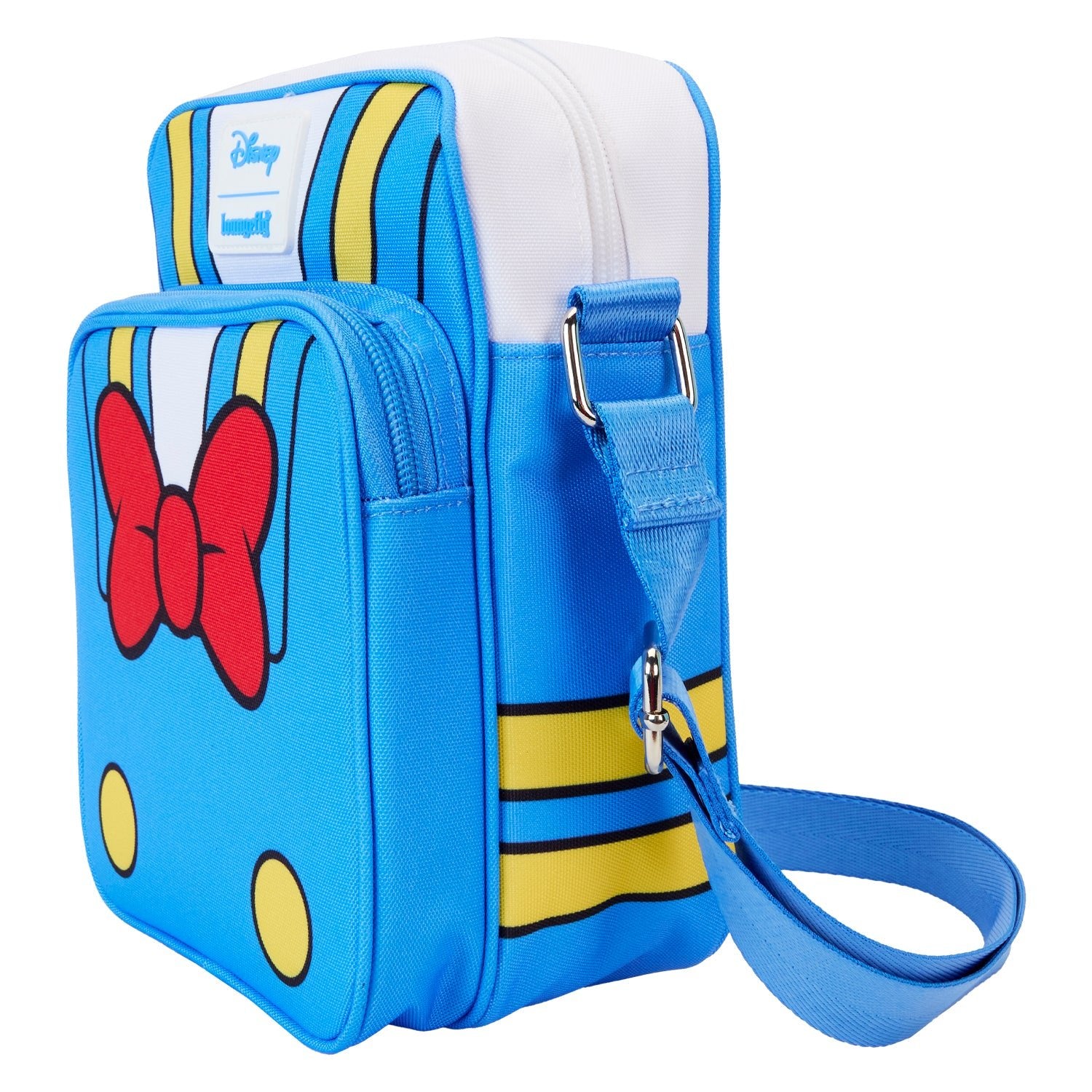 Loungefly x Disney Donald Duck 90th Anniversary Cosplay Nylon Passport Bag - GeekCore