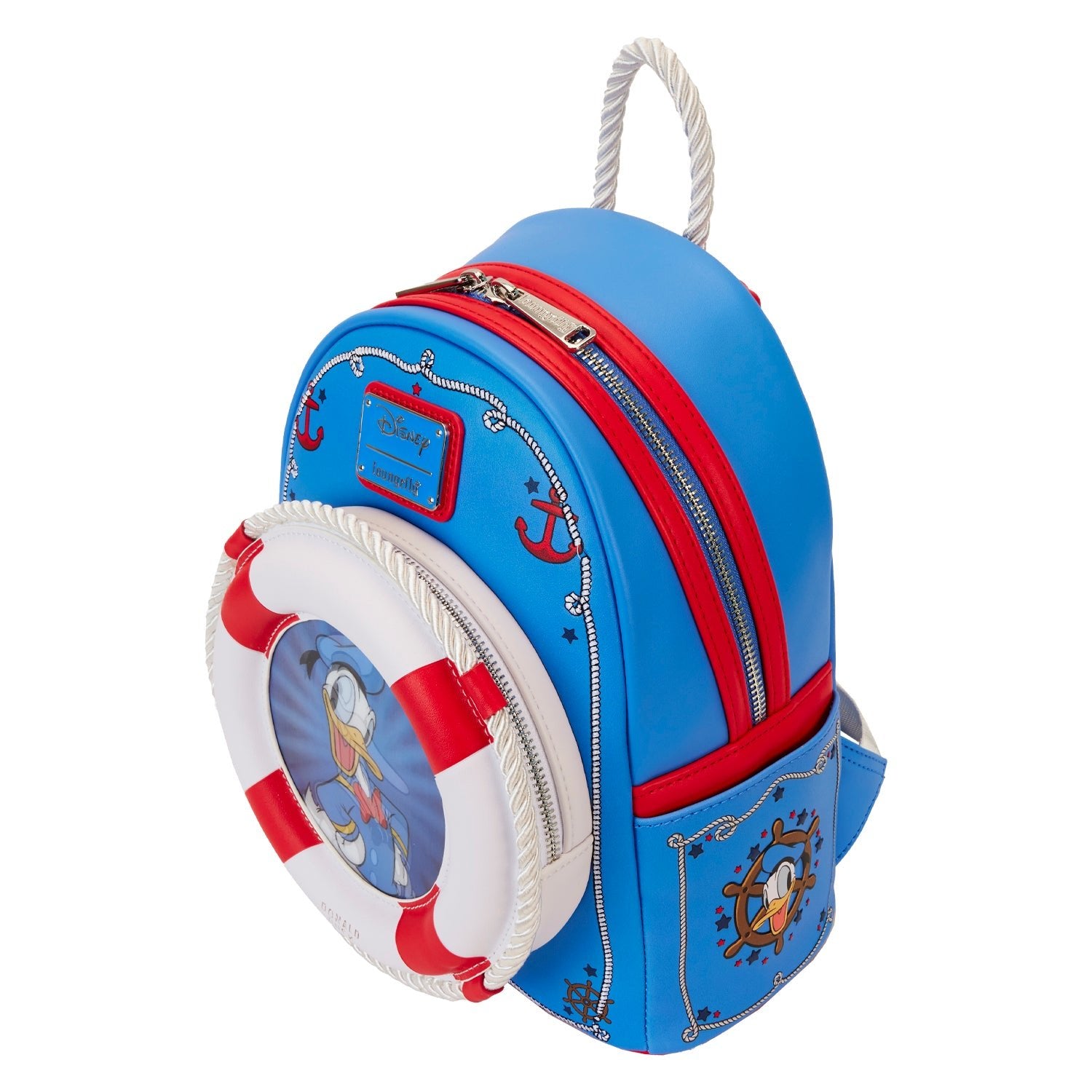 Loungefly x Disney Donald Duck 90th Anniversary Mini Backpack - GeekCore