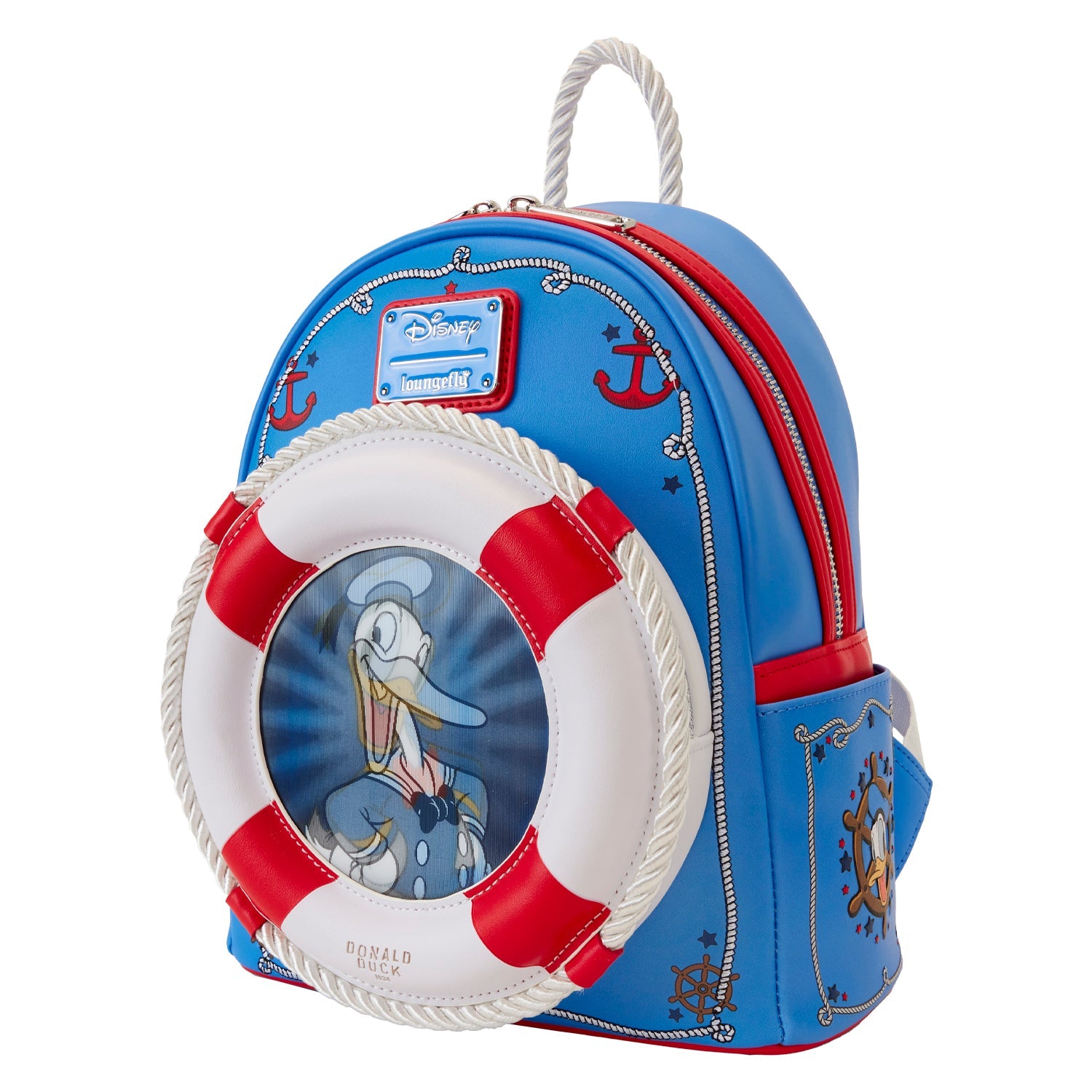 Loungefly x Disney Donald Duck 90th Anniversary Mini Backpack - GeekCore