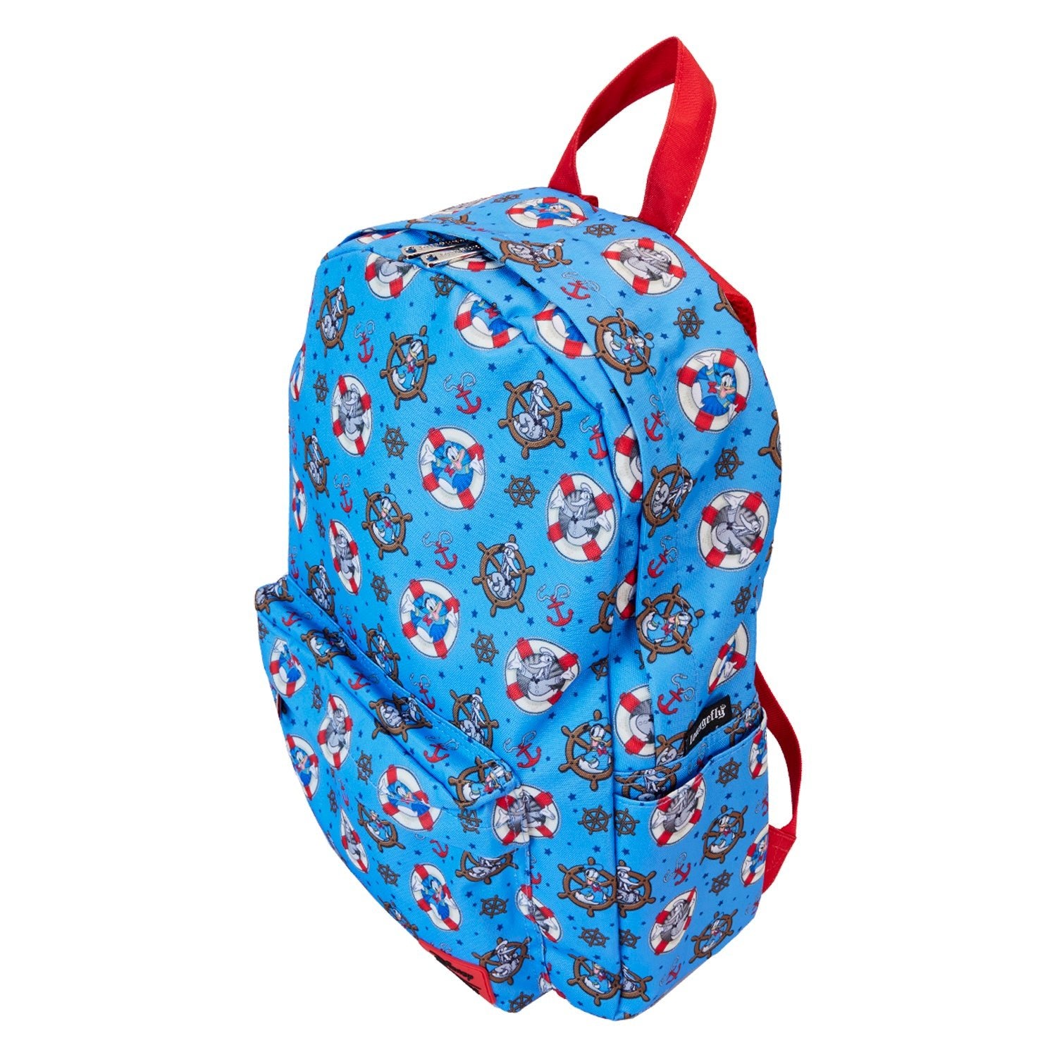 Loungefly x Disney Donald Duck 90th Anniversary Nylon Backpack - GeekCore