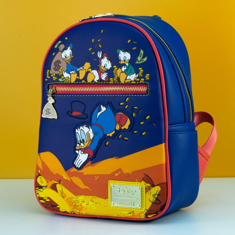 Disney Duck Tales Loungefly purchases Mini Backpack Coins