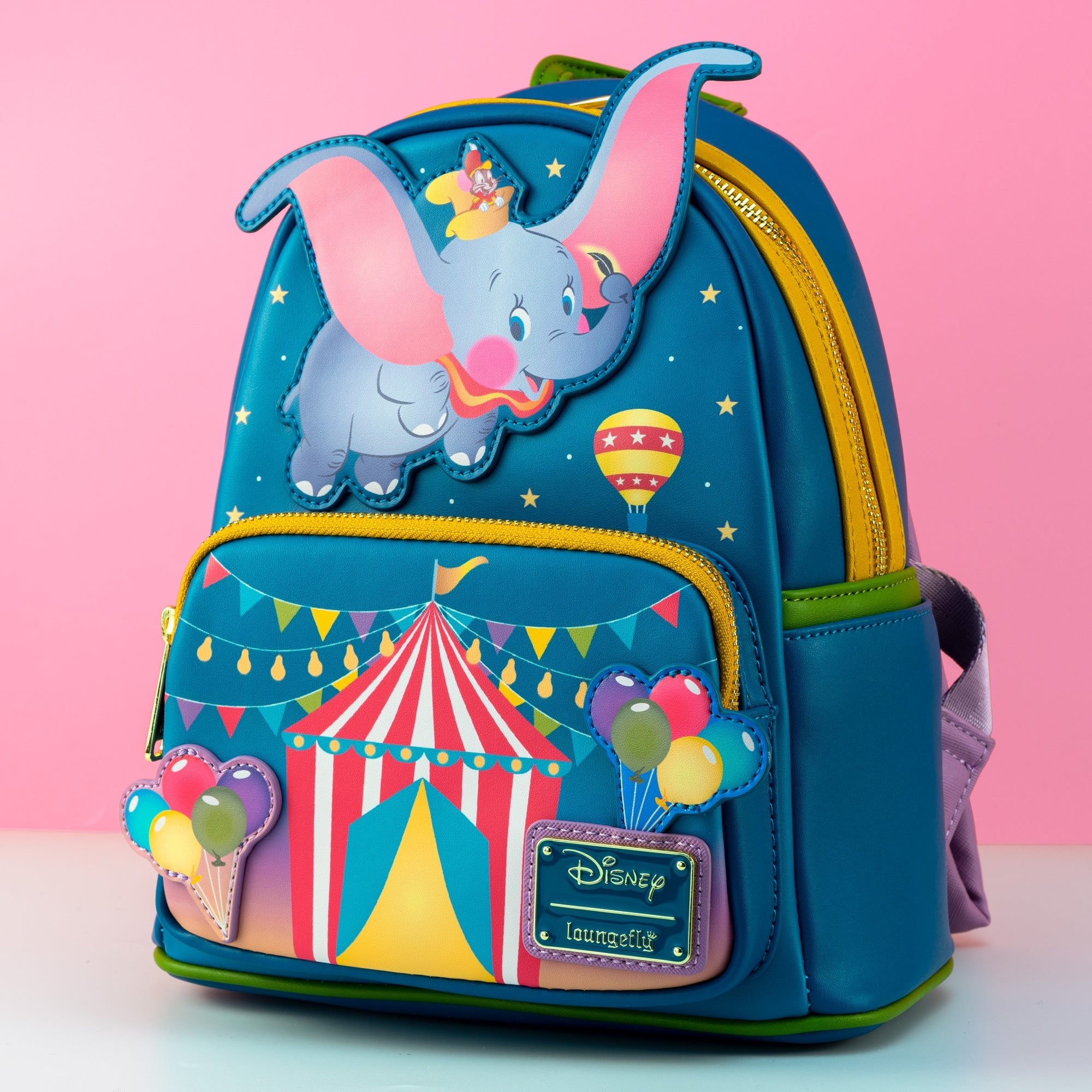 Loungefly x Disney Dumbo Circus Tent Mini Backpack GeekCore