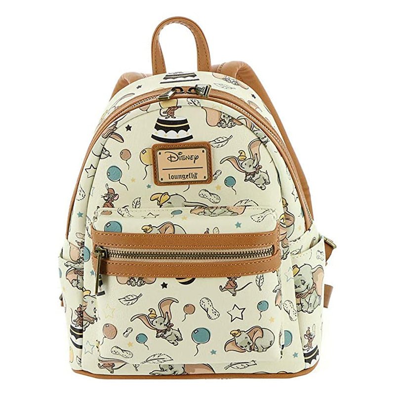 Loungefly x Disney Dumbo Vintage All Over Print Mini Backpack - GeekCore