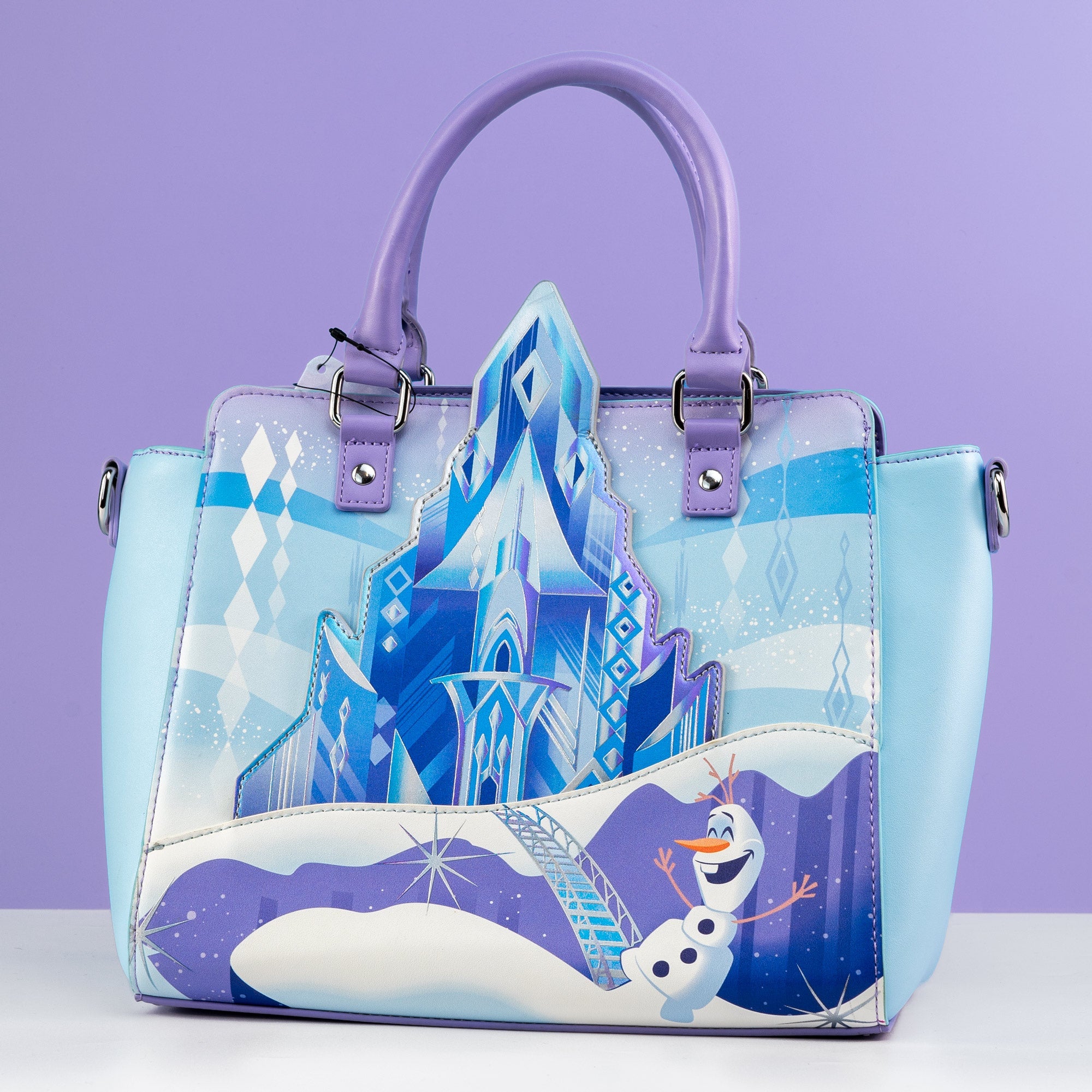 Loungefly x Disney Frozen Elsa Castle Crossbody Bag GeekCore