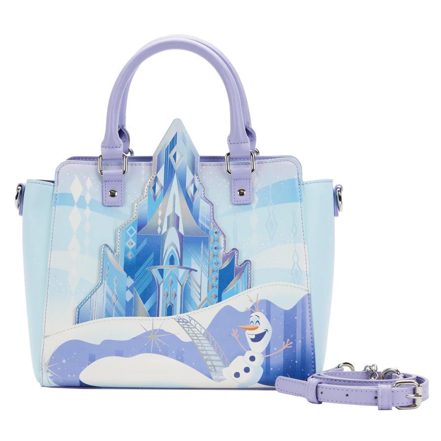 Loungefly x Disney Frozen Elsa Castle Crossbody Bag GeekCore