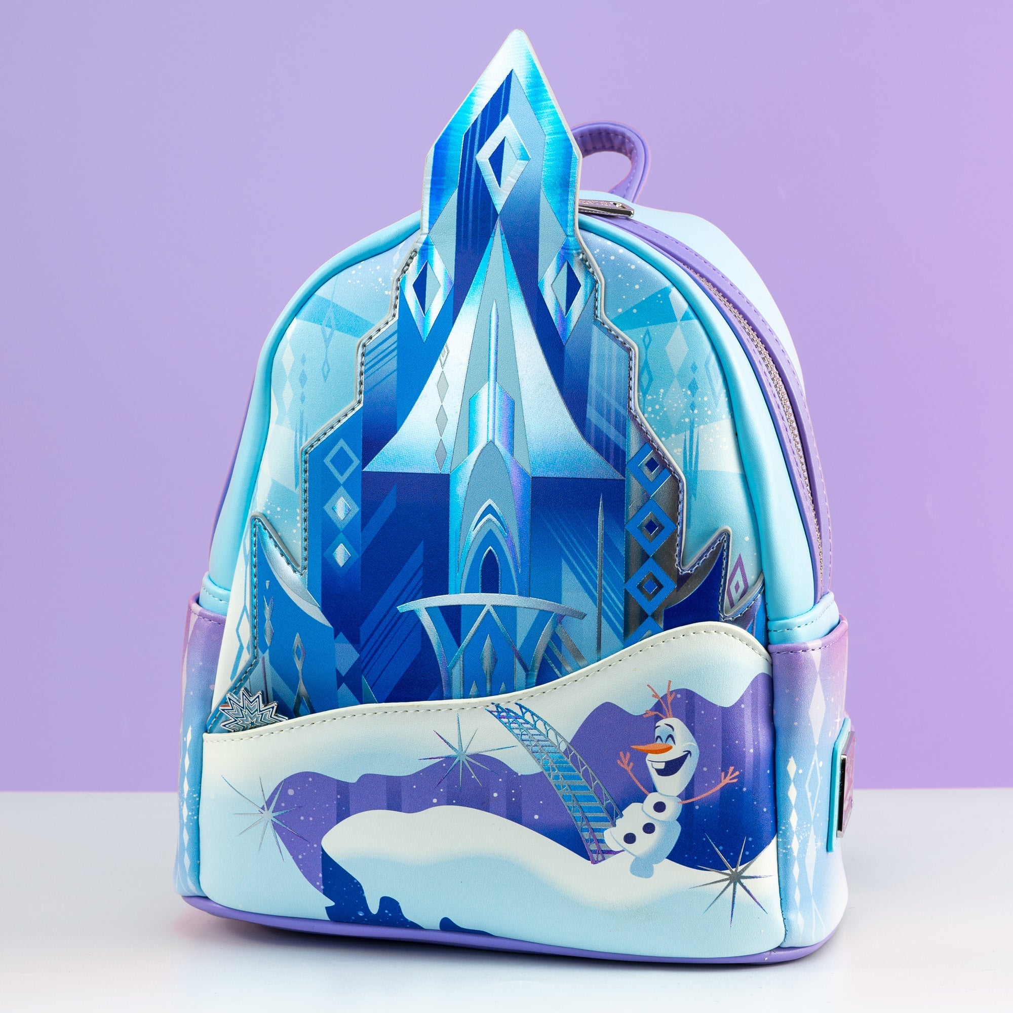 Loungefly x Disney Frozen Elsa Castle Mini Backpack GeekCore