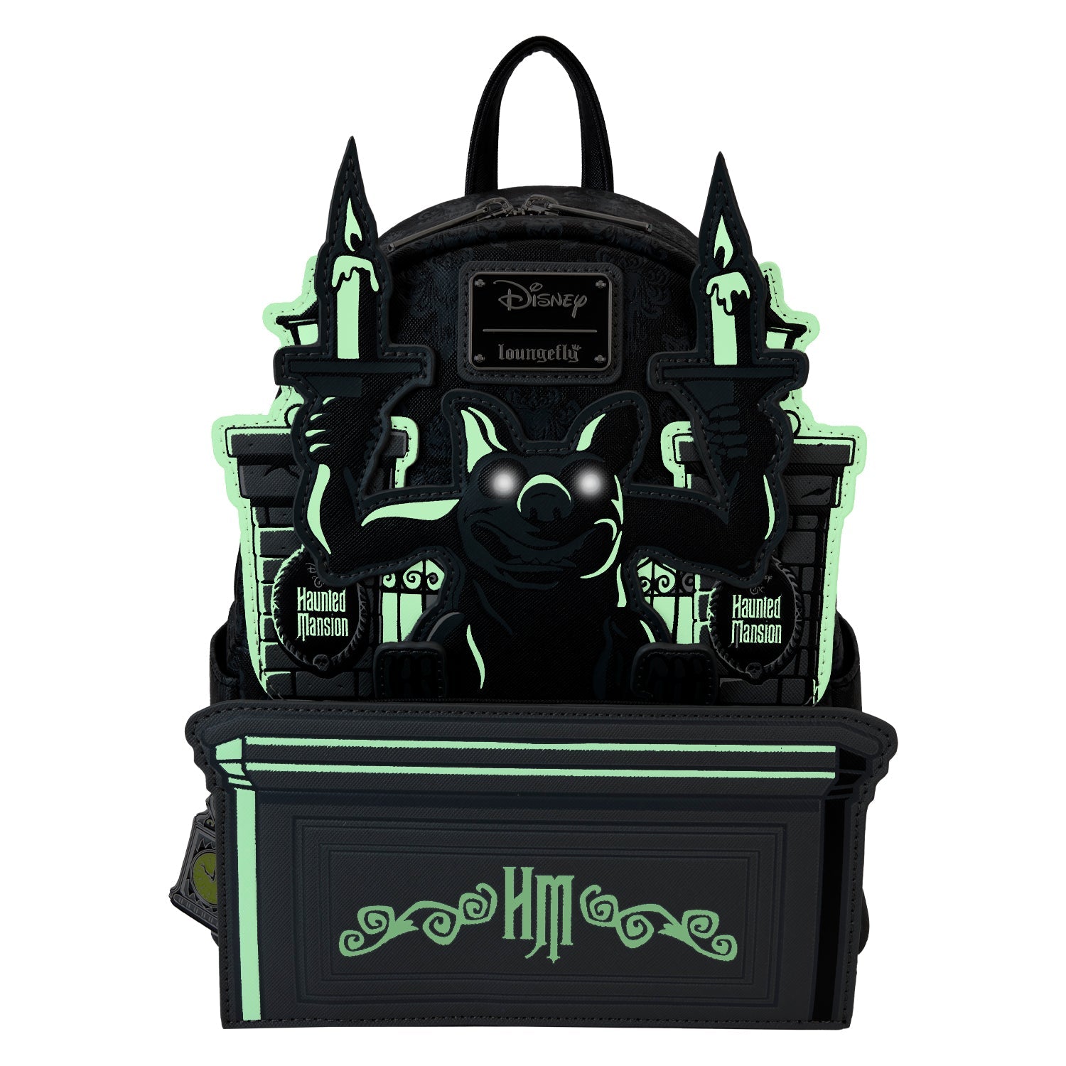 Loungefly x Disney Haunted Mansion Gargoyle Wallpaper Mini Backpack - GeekCore