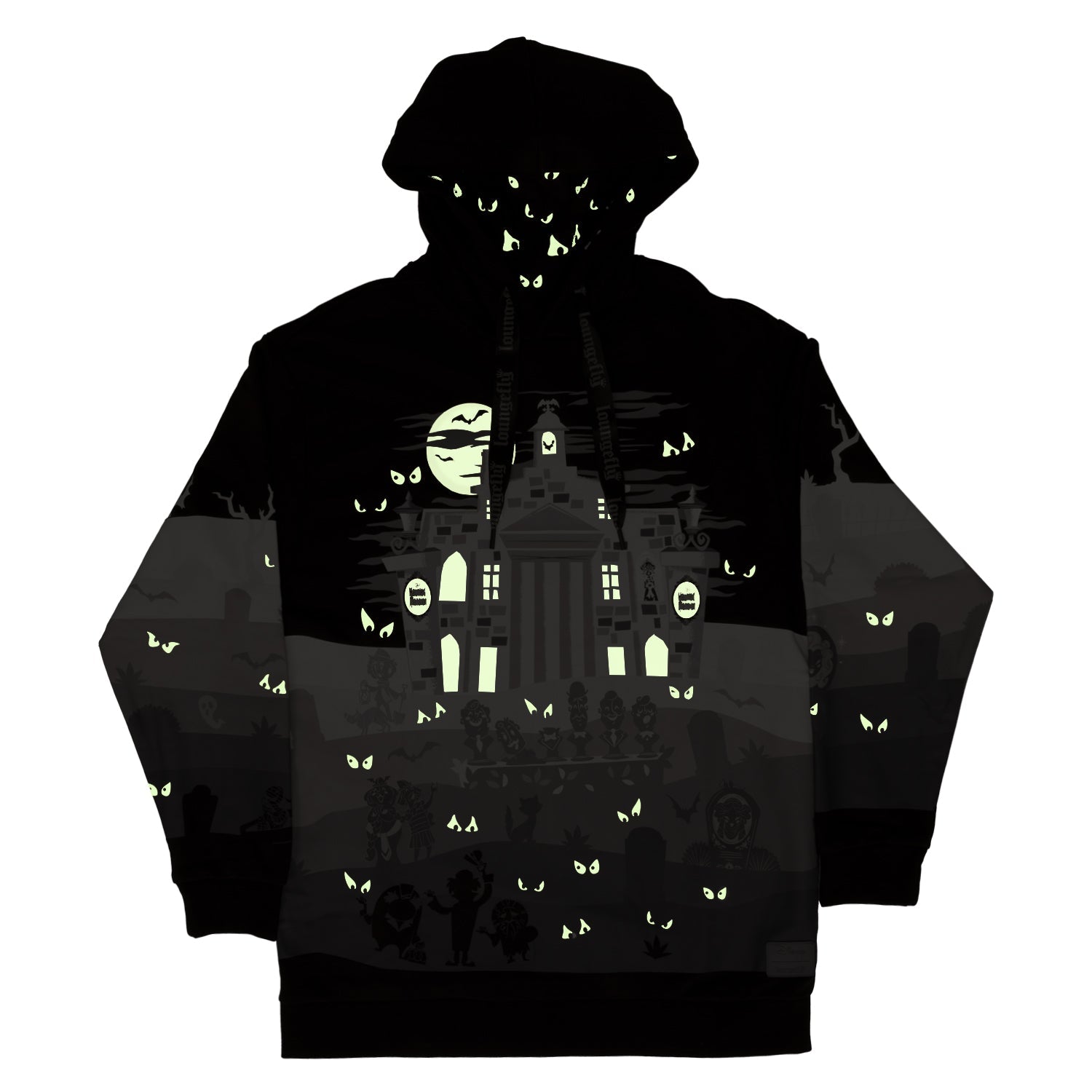 Loungefly x Disney Haunted Mansion Hooded Sweatshirt - GeekCore