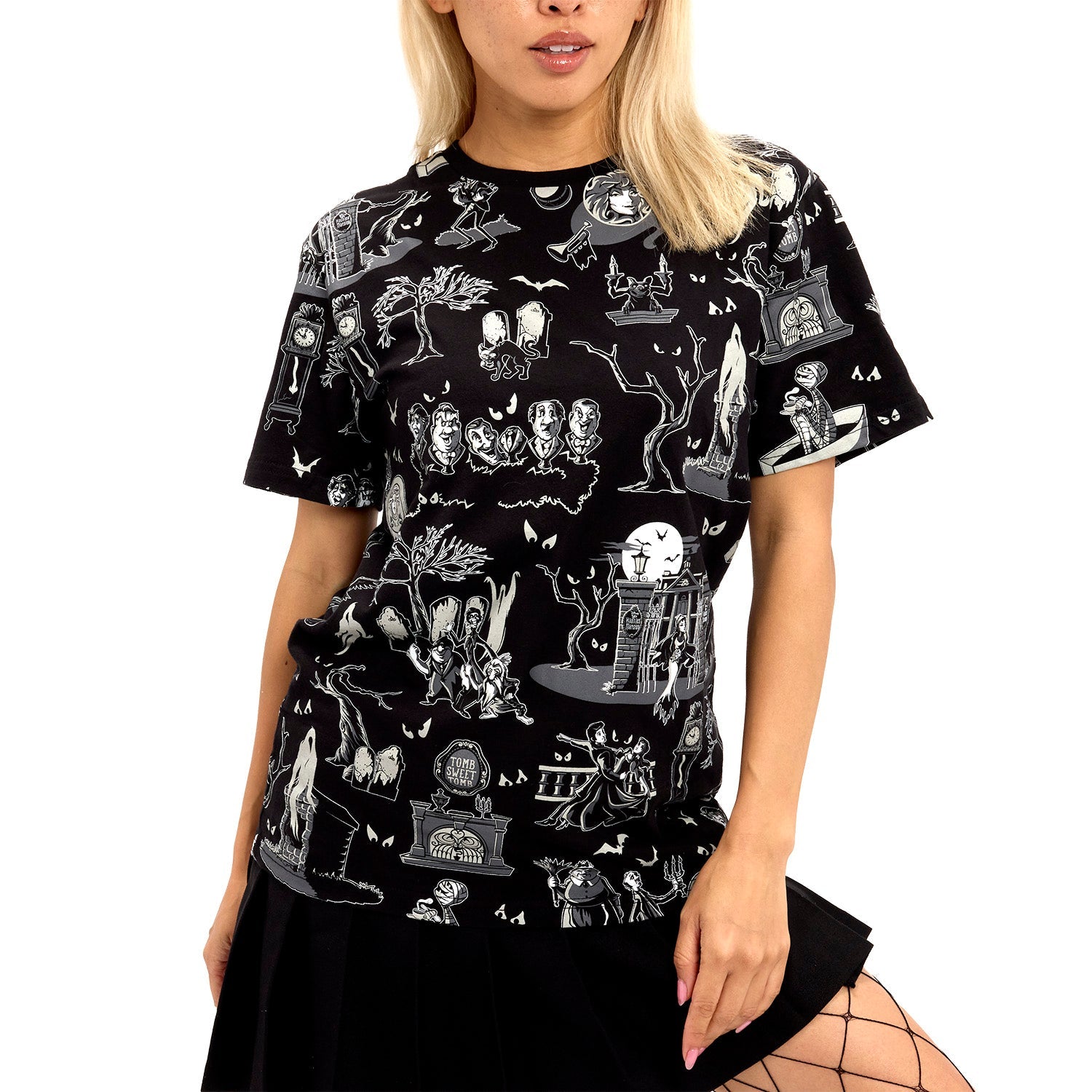 Loungefly x Disney Haunted Mansion Unisex Tee - GeekCore