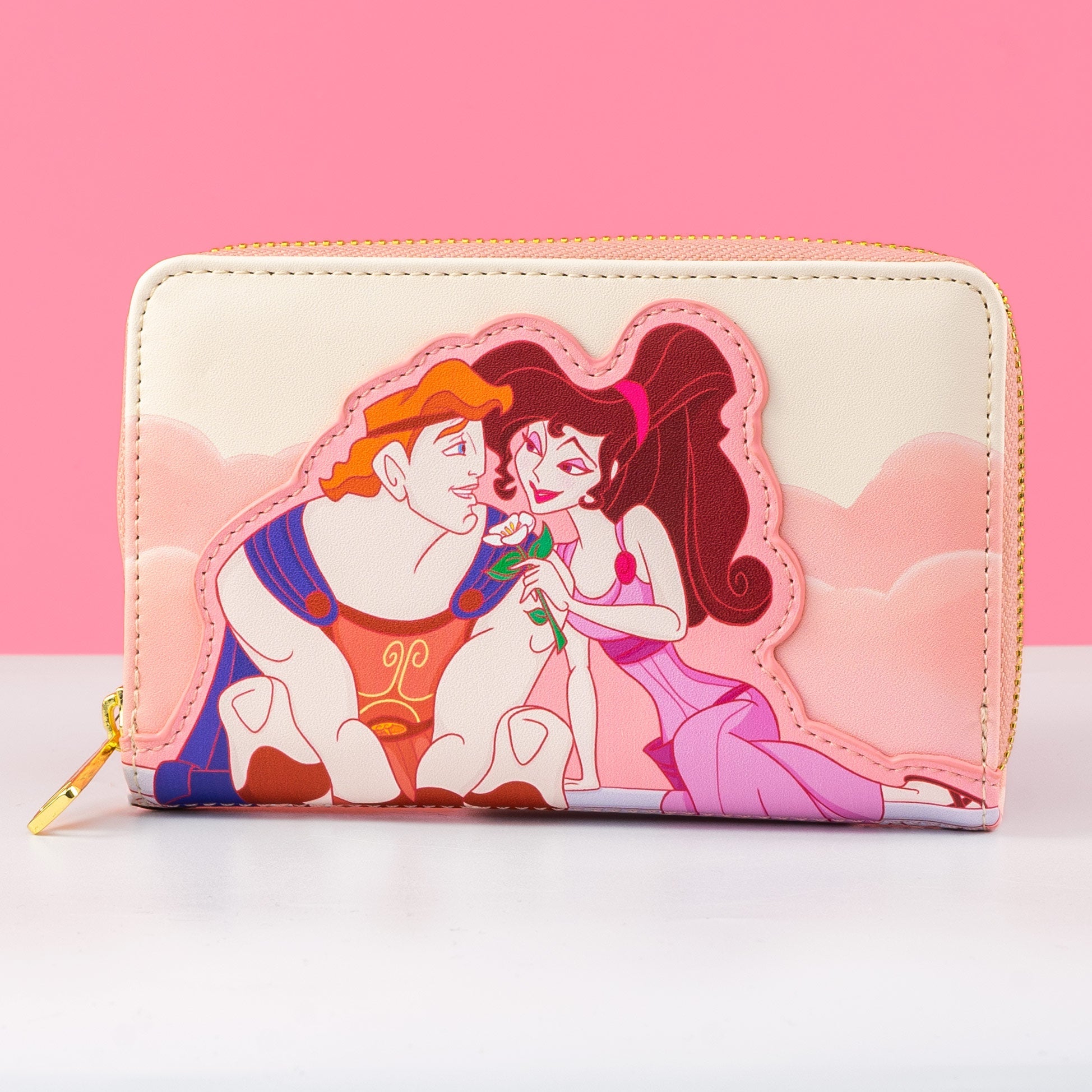 Loungefly x Disney Hercules 25th Anniversary Megara and Hercules Wallet - GeekCore