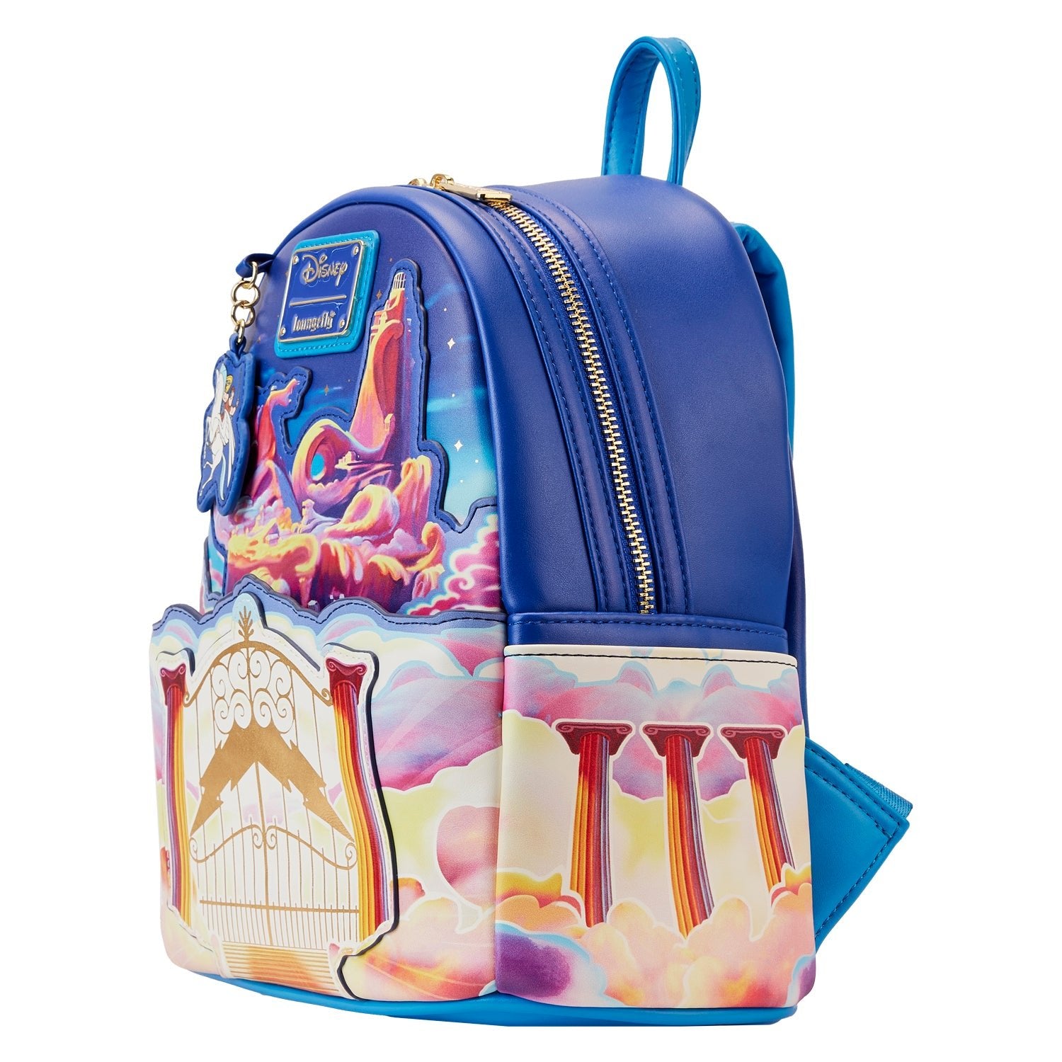 Loungefly x Disney Hercules Mount Olympus Gates Mini Backpack - GeekCore