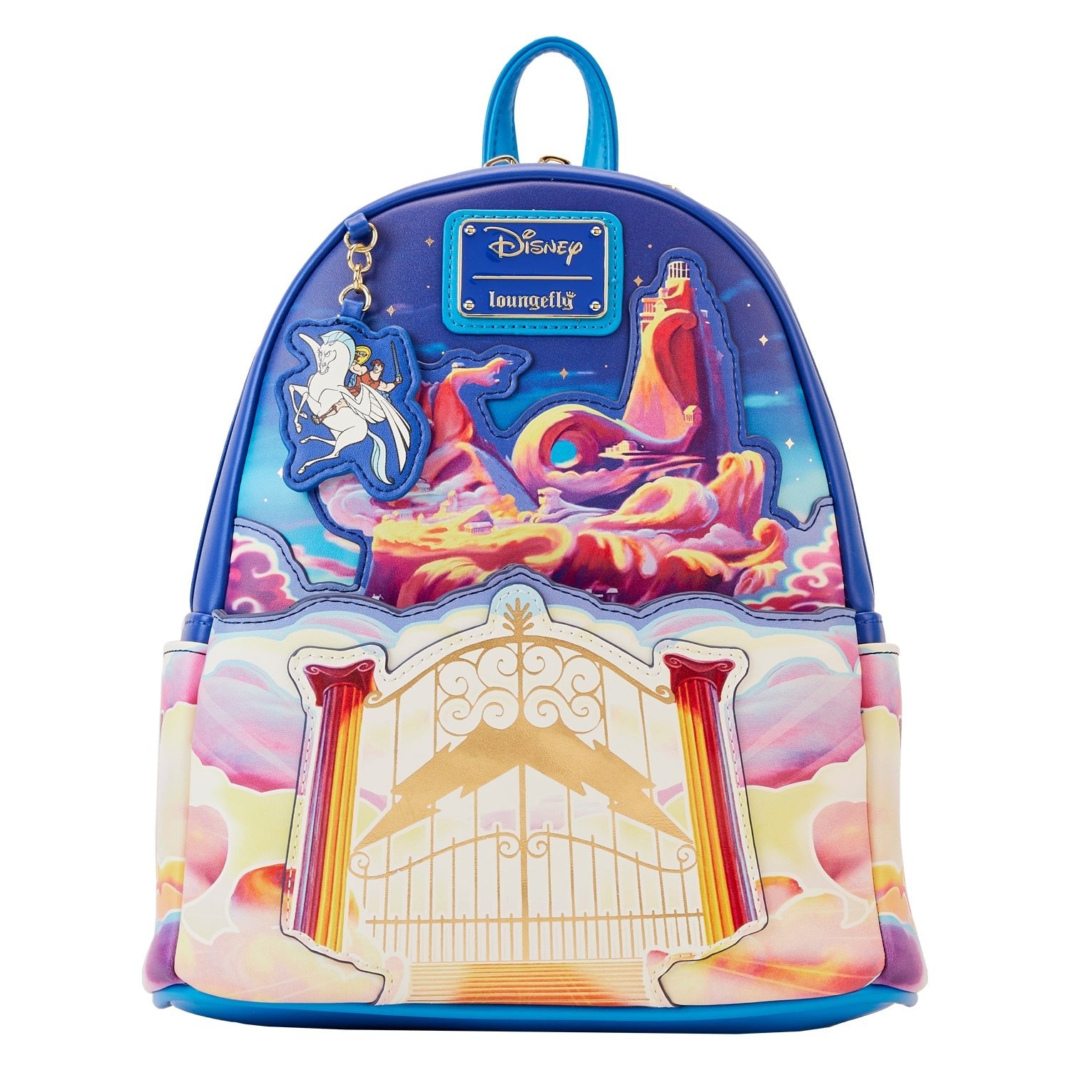 Loungefly x Disney Hercules Mount Olympus Gates Mini Backpack - GeekCore