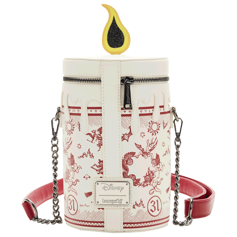 Loungefly x Disney Hocus Pocus Black Flame Candle Crossbody Bag - GeekCore