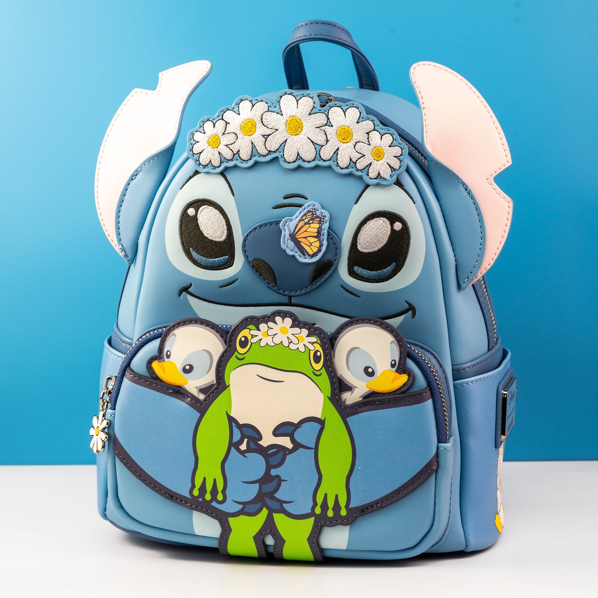 Loungefly x Disney Lilo and Stich Springtime Stitch Cosplay Mini Backp GeekCore