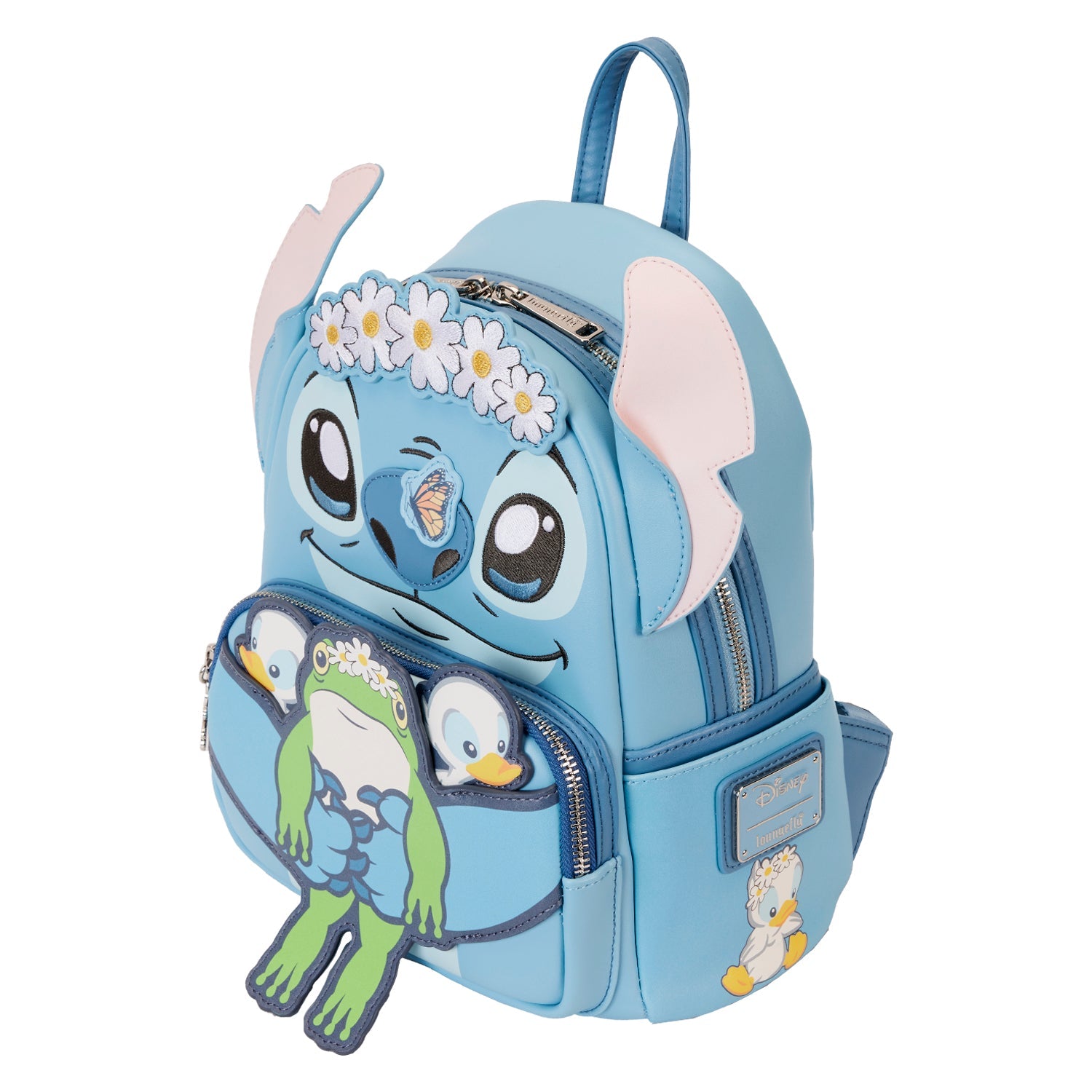 Loungefly x Disney Lilo and Stich Springtime Stitch Cosplay Mini Backpack - GeekCore