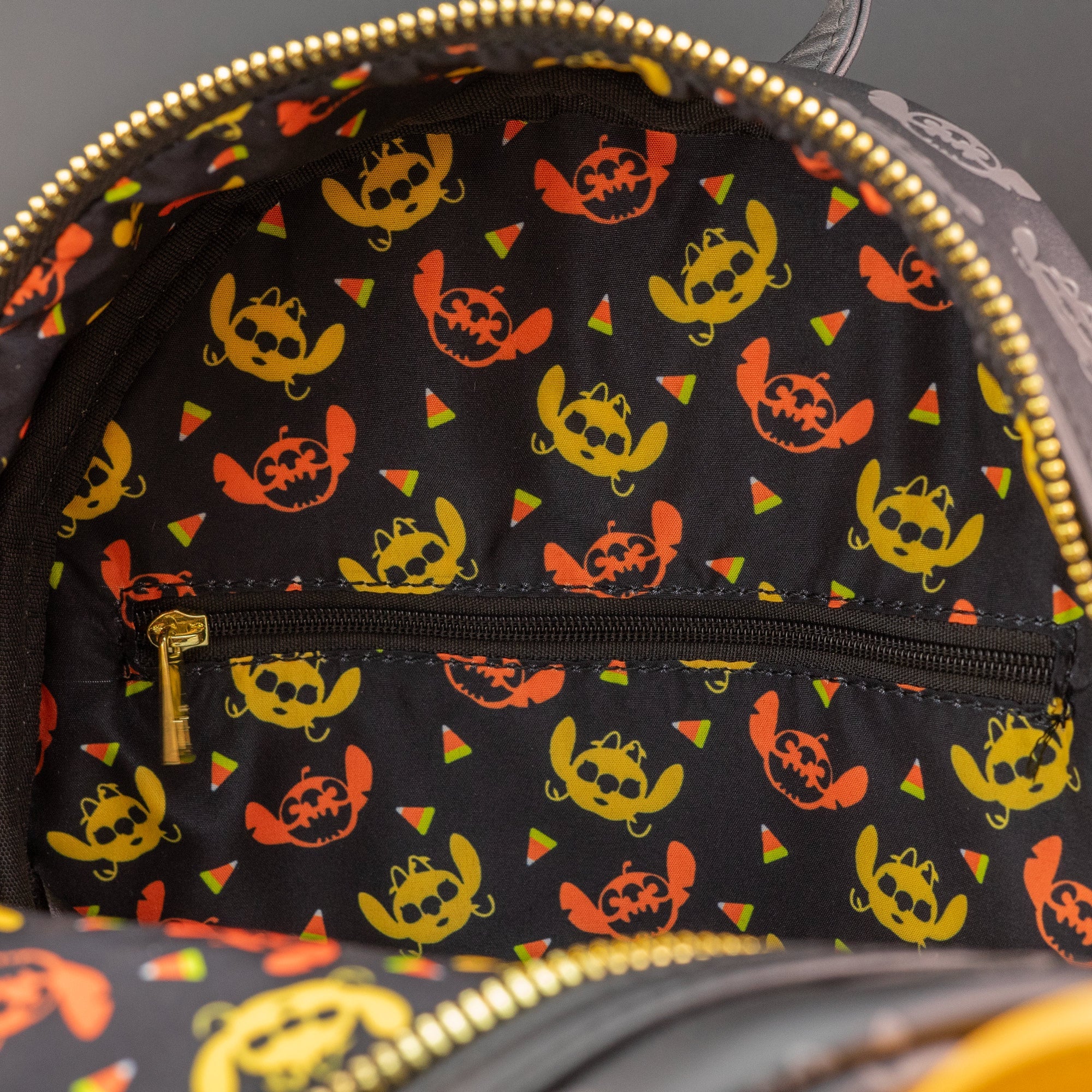 Loungefly x Disney Lilo and Stitch Angel and Stitch Pumpkin Mini Backpack - GeekCore