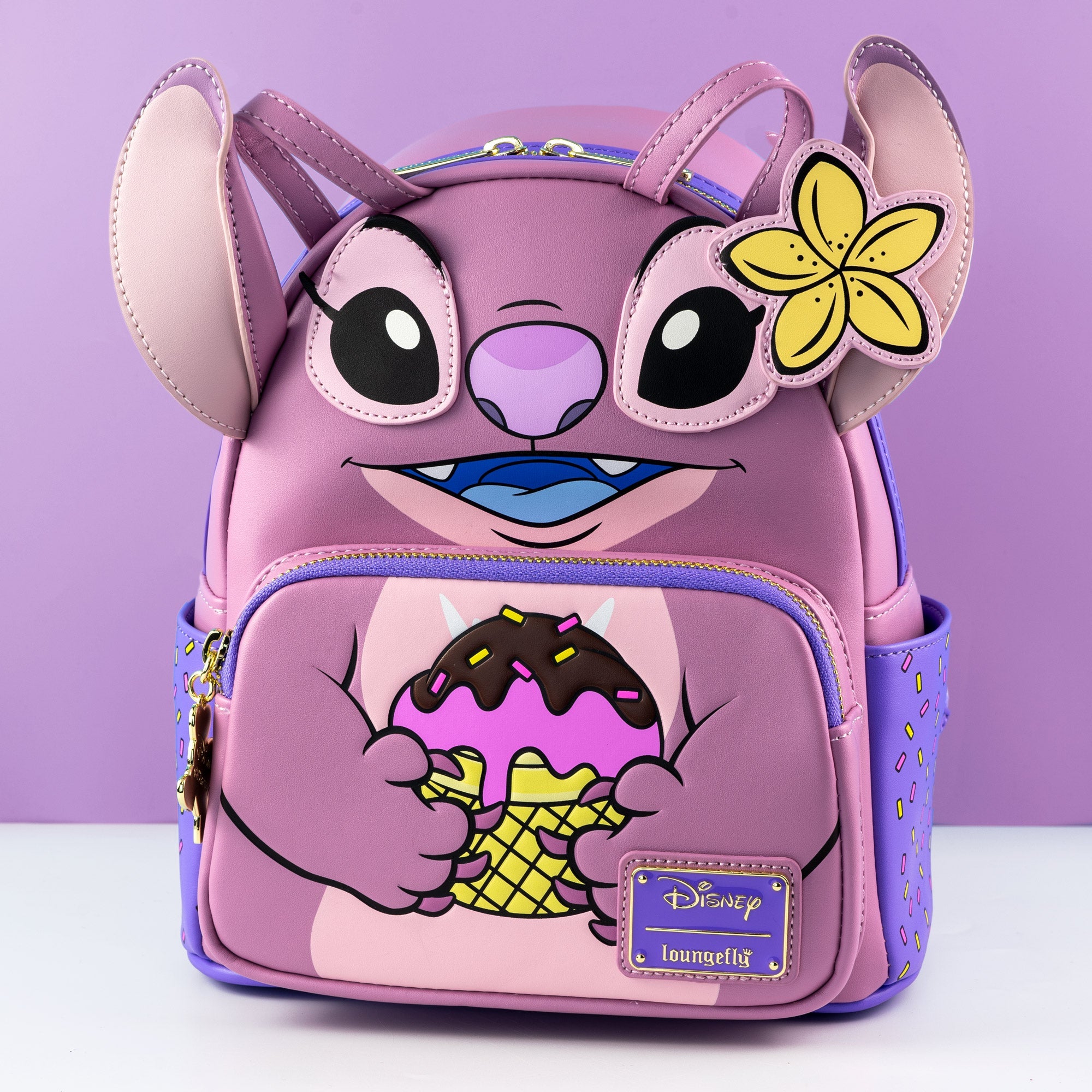 Loungefly x Disney Lilo and Stitch Angel Cosplay Mini Backpack GeekCore