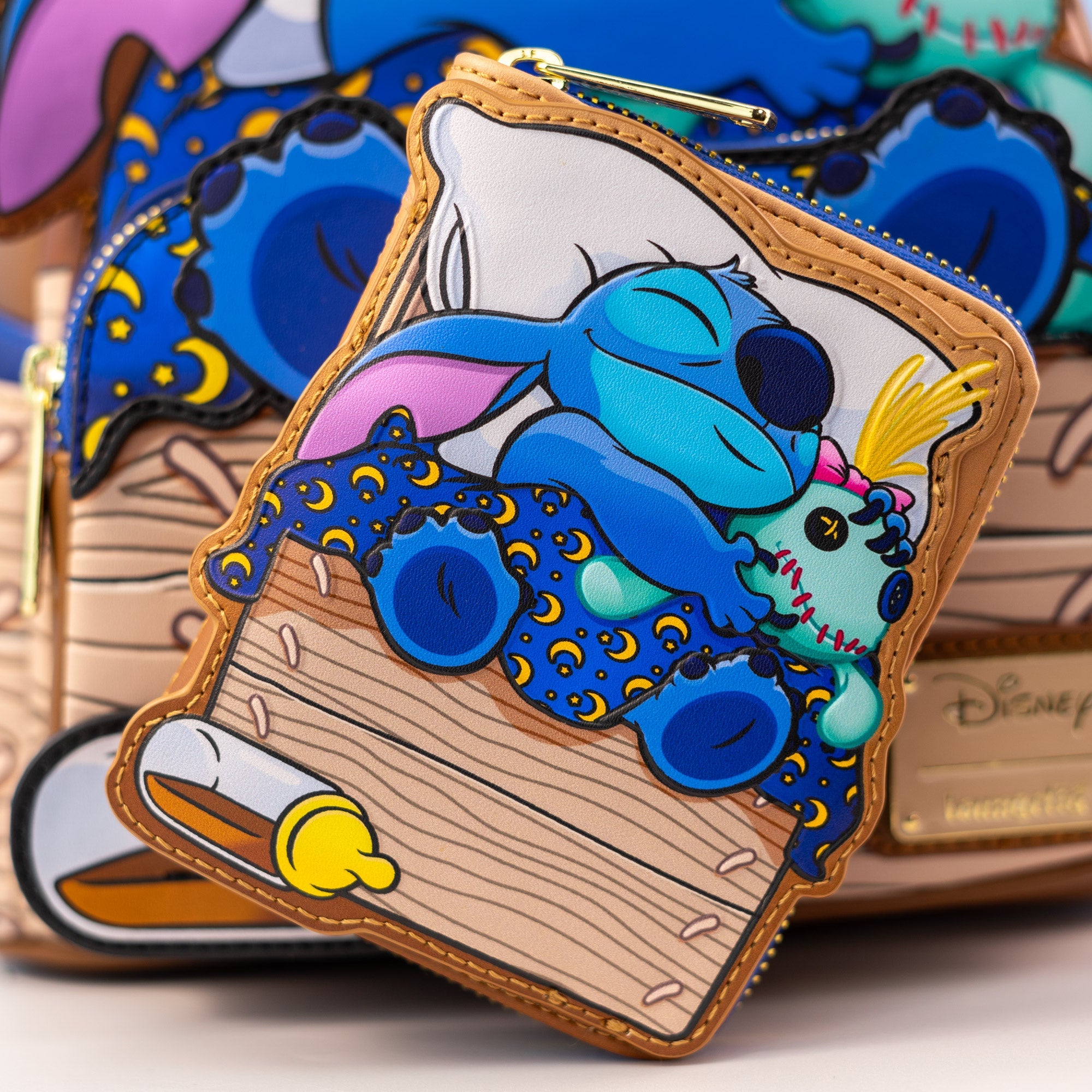 Loungefly x Disney Lilo and Stitch Bedtime Stitch Wallet - GeekCore