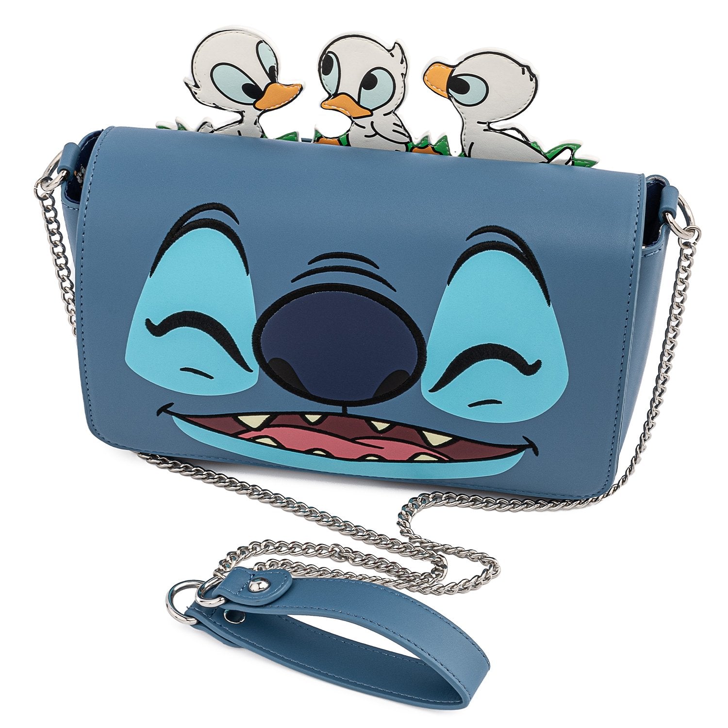 Loungefly x Disney Lilo and Stitch Duckies Handbag - GeekCore