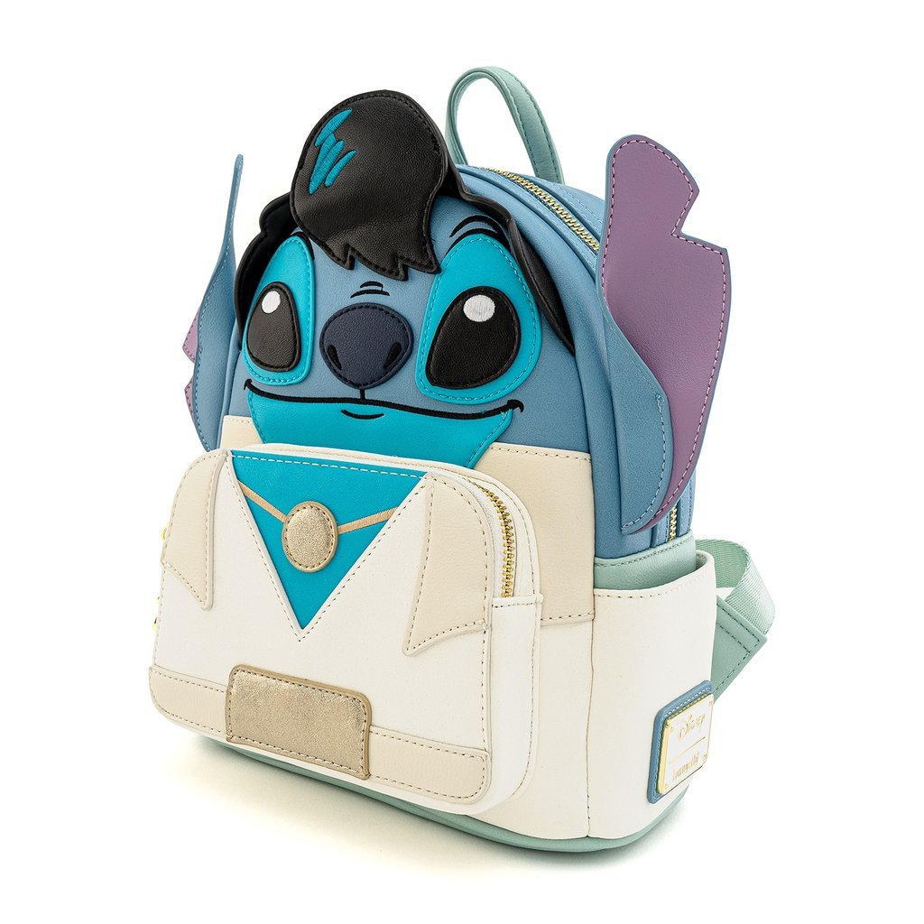 Loungefly X Disney Lilo and Stitch Elvis Stitch Cosplay Mini Backpack - GeekCore