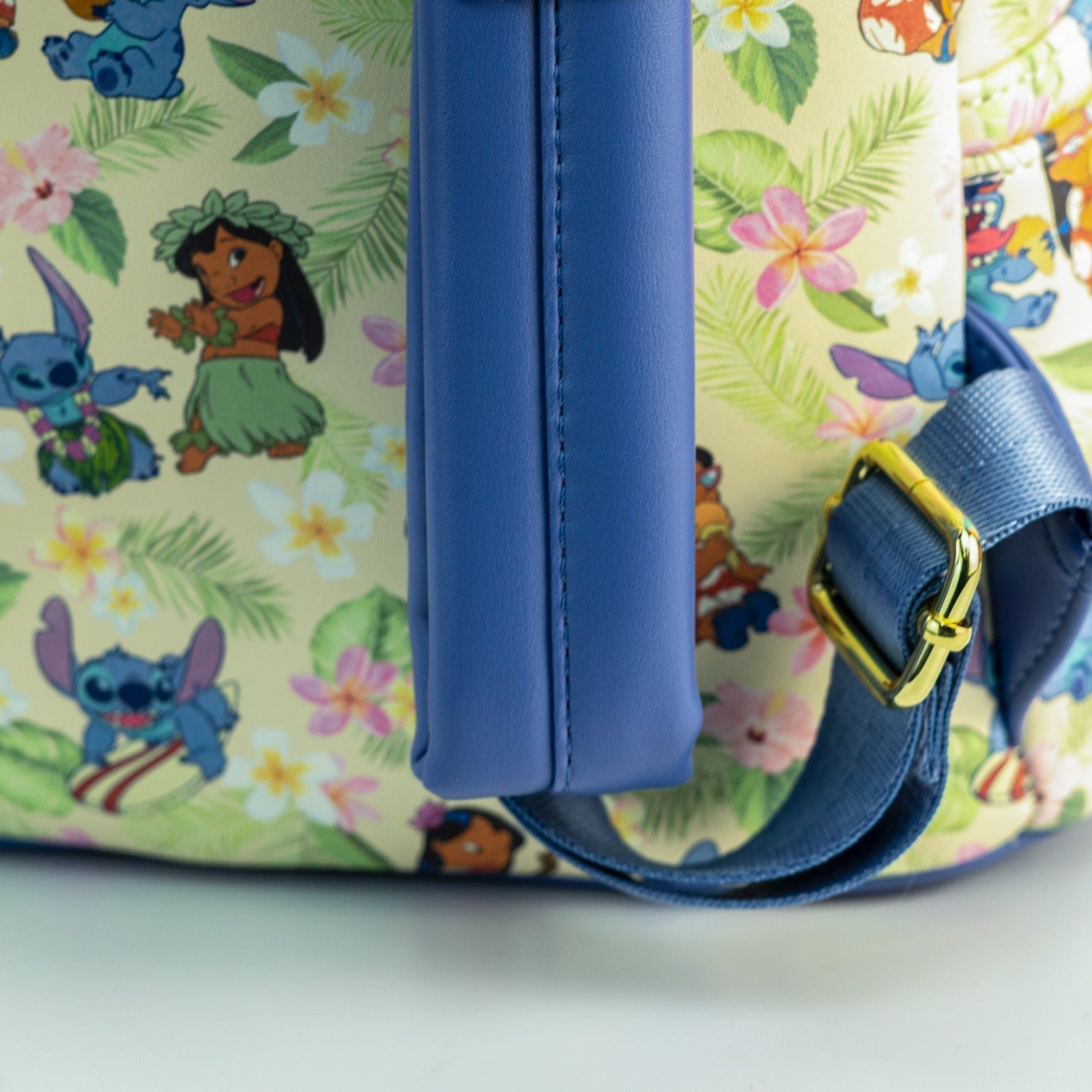 Loungefly x Disney Lilo and Stitch Hula Poses Print Mini Backpack GeekCore