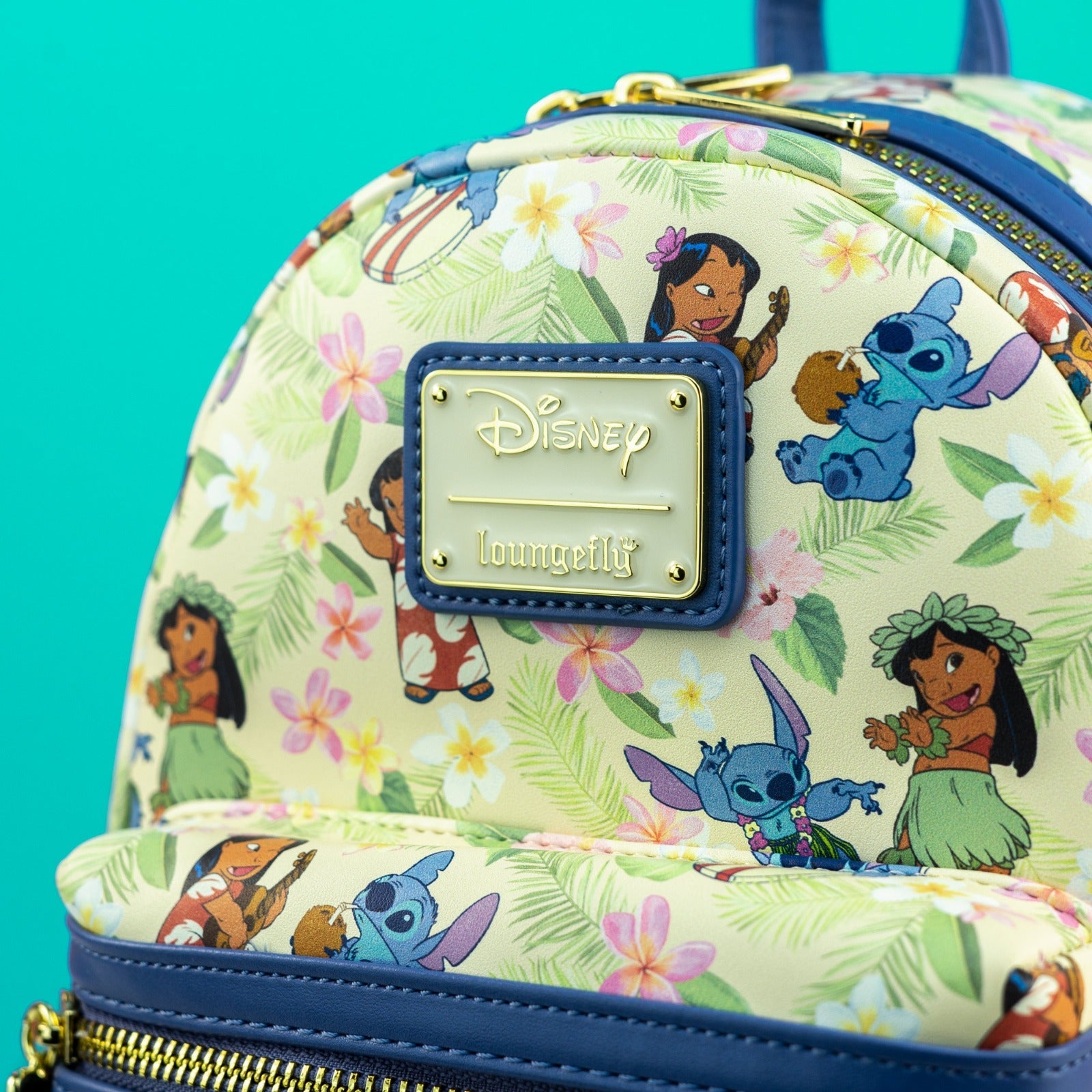 Loungefly disney lilo & stitch poses mini backpack sale