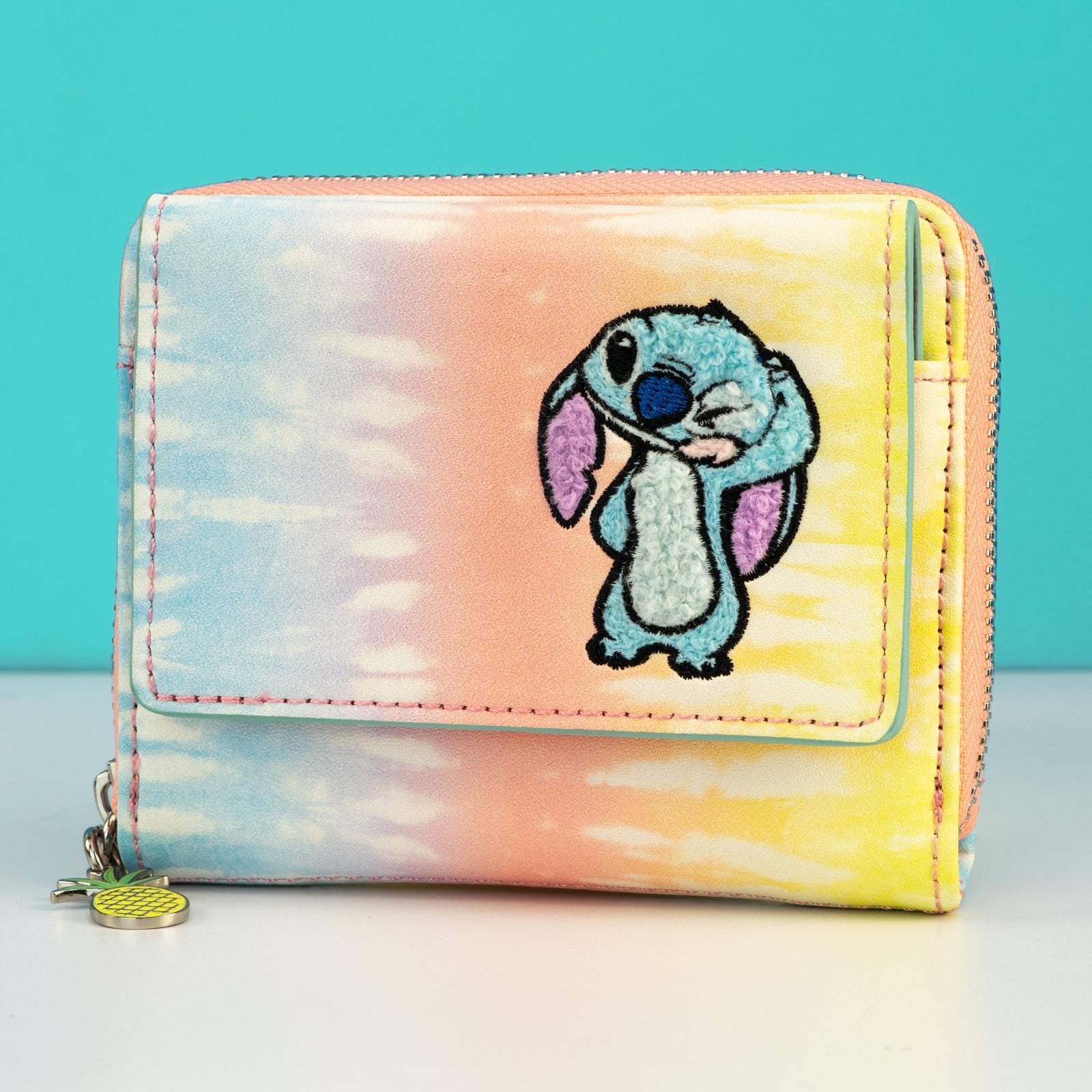 Loungefly x Disney Lilo and Stitch Pastel Tie Dye Wallet - GeekCore