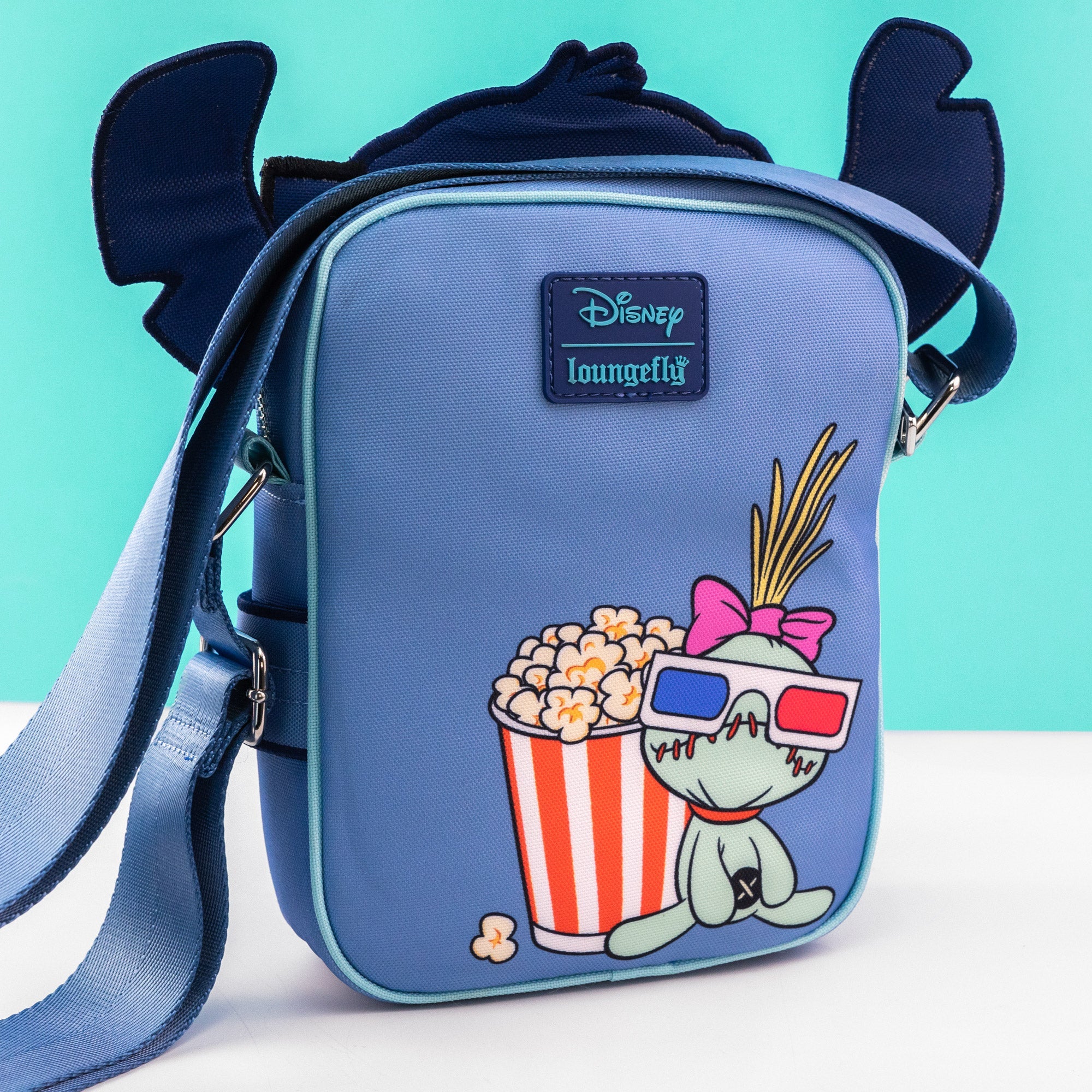 Loungefly x Disney Lilo and Stitch Popcorn Stitch Crossbuddies Bag - GeekCore