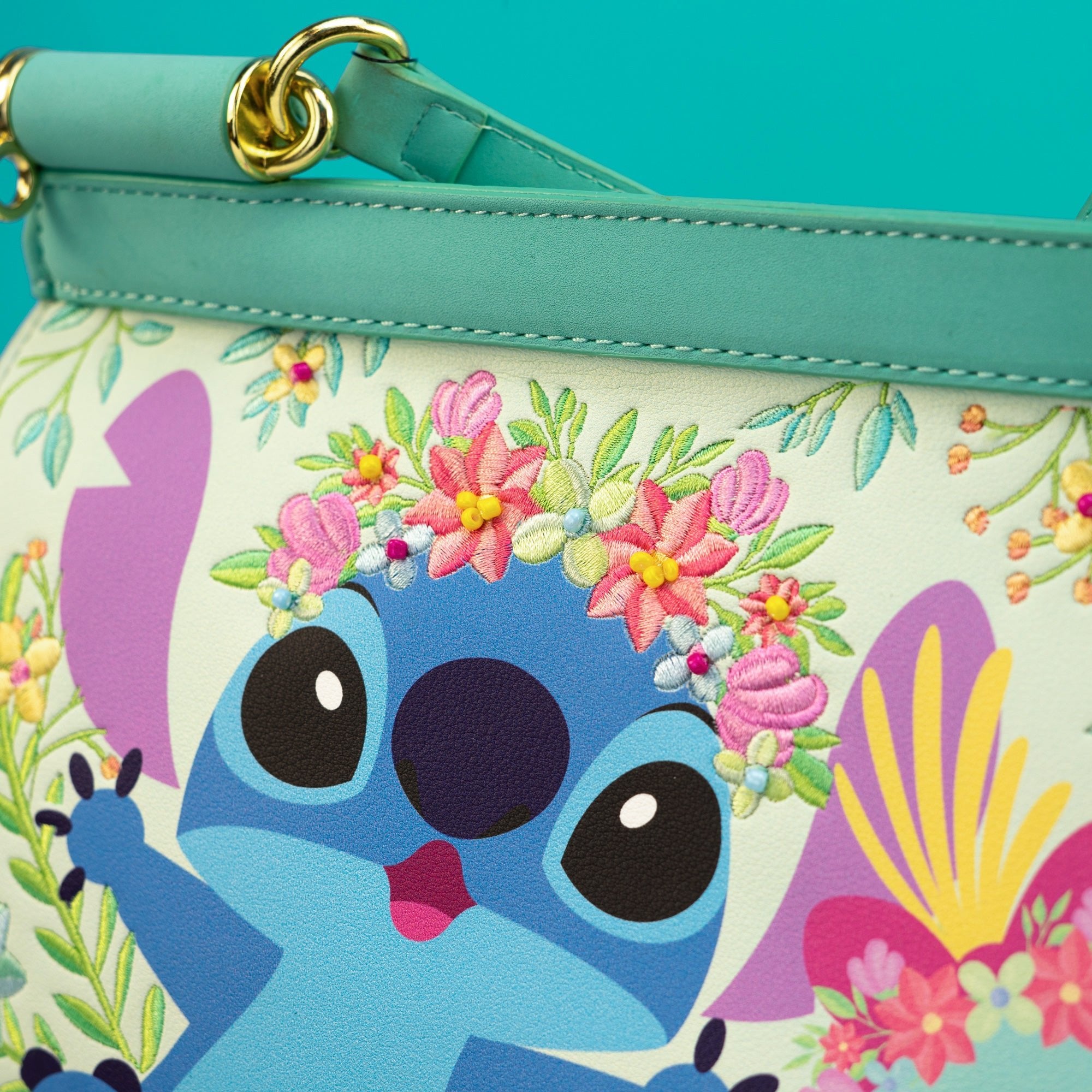 Loungefly x Disney Lilo and Stitch Scrump Pineapple Crossbody Bag - GeekCore